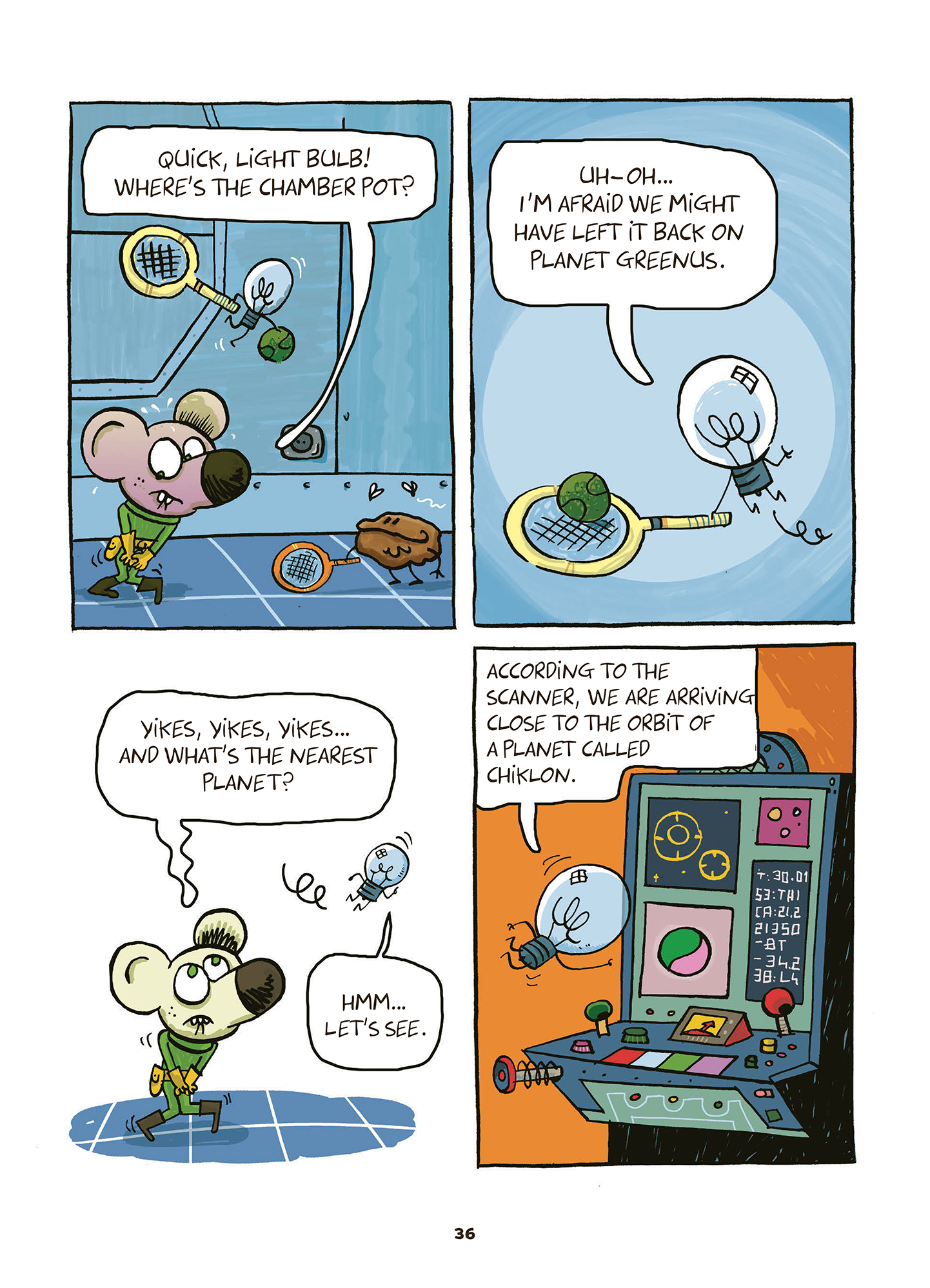 Read online Astro Mouse and Light Bulb comic -  Issue # TPB - 38