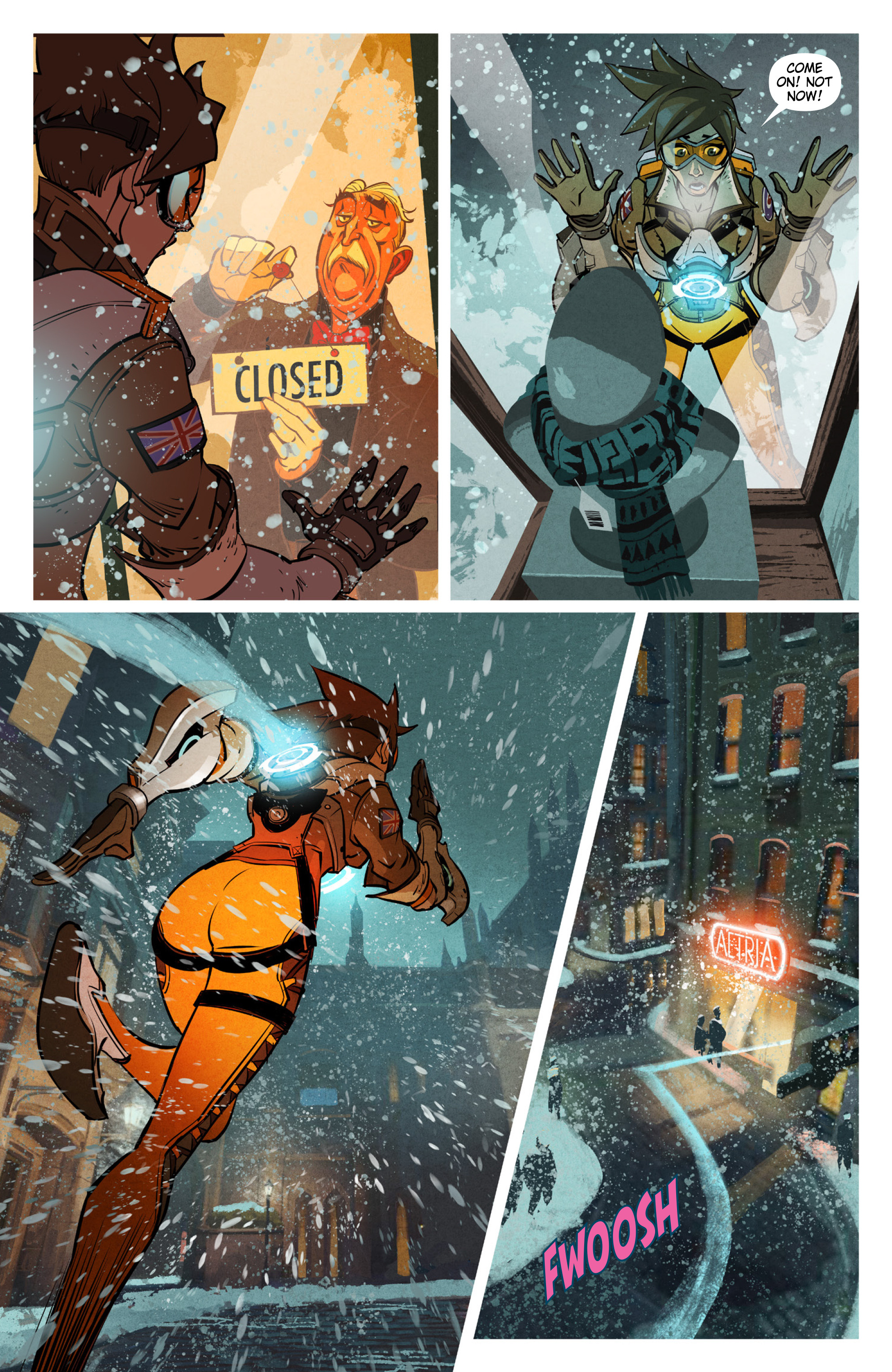 Read online Overwatch comic -  Issue #10 - 5