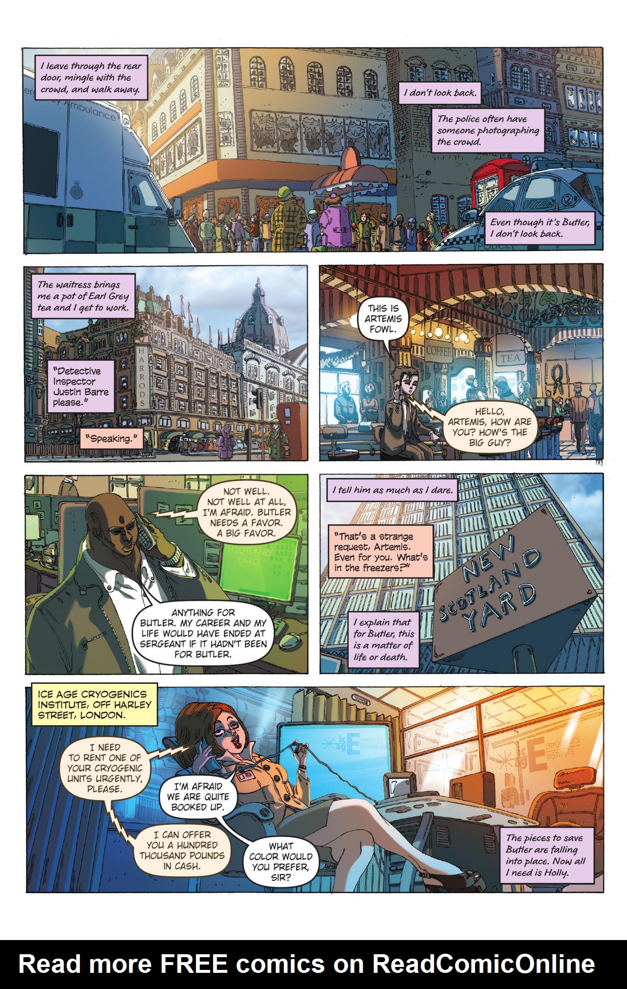 Read online Artemis Fowl: The Eternity Code comic -  Issue # TPB - 28