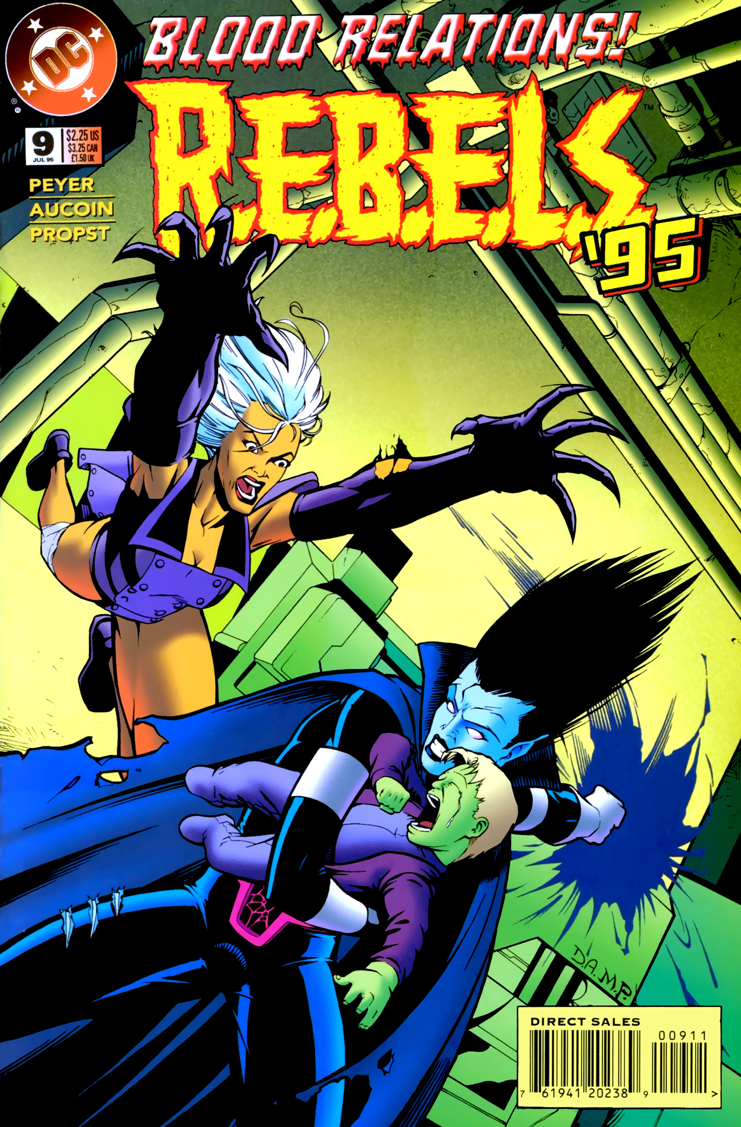 Read online R.E.B.E.L.S. '94 comic -  Issue #9 - 1