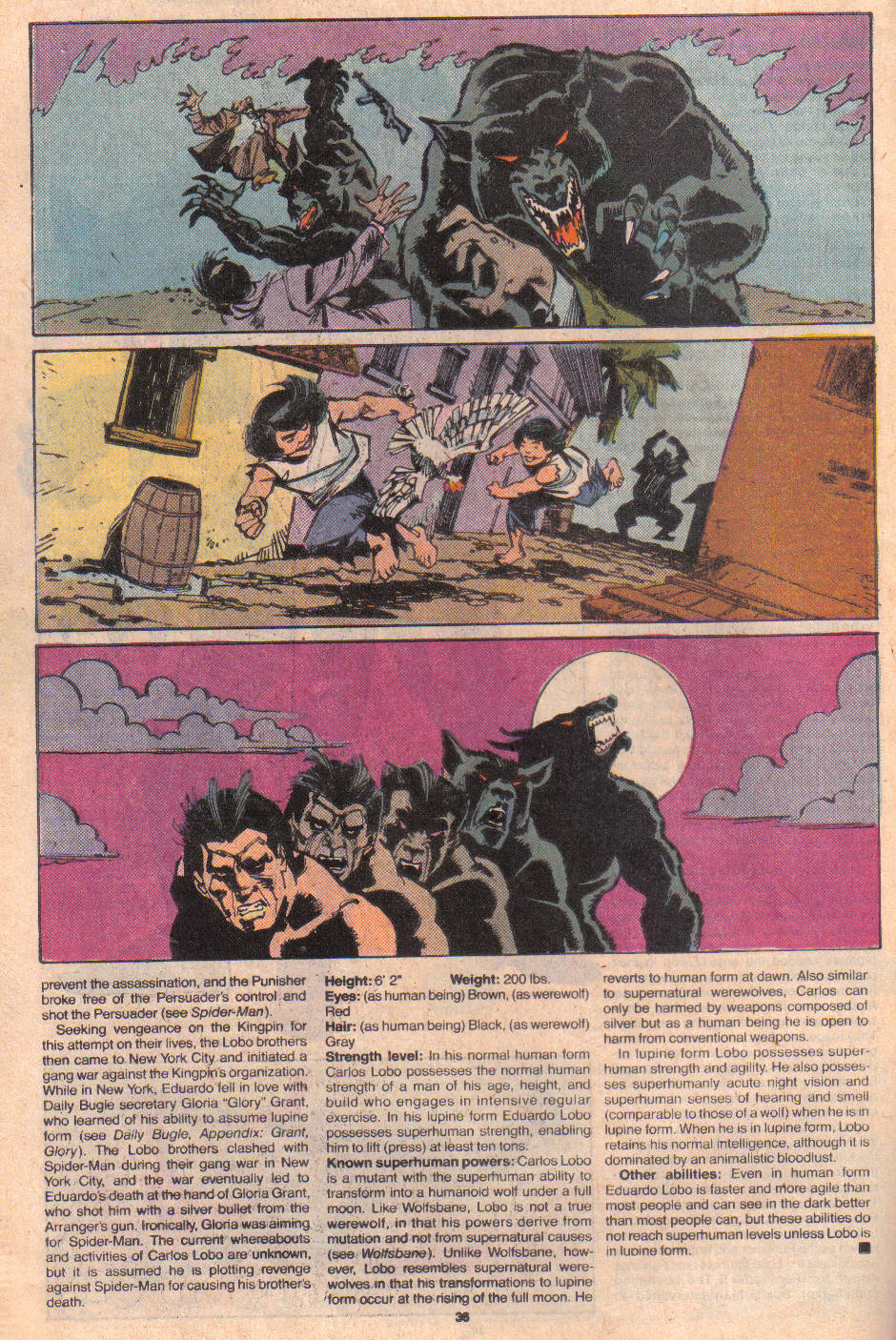 Read online The Official Handbook of the Marvel Universe: Update '89 comic -  Issue #4 - 38