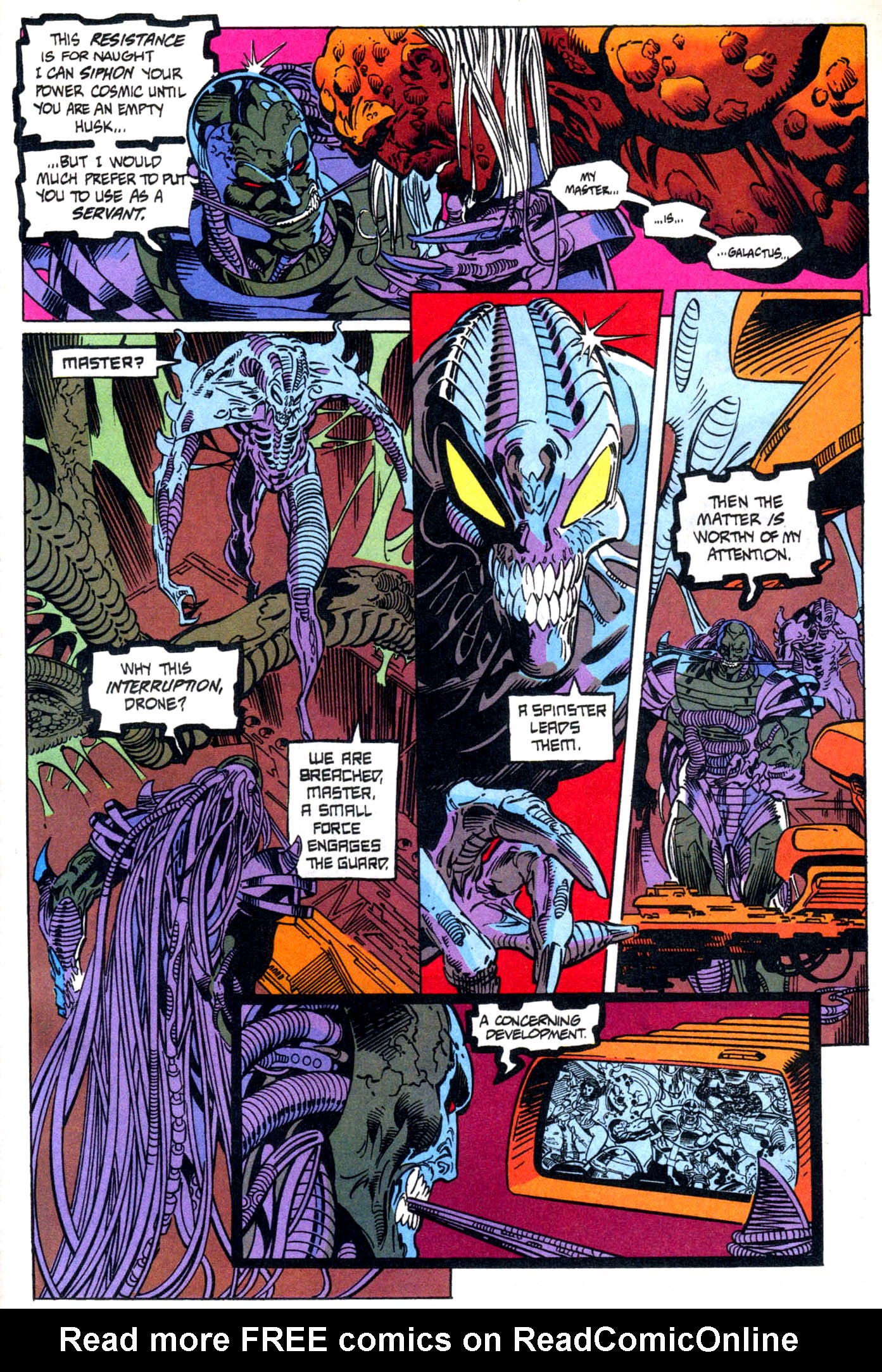 Read online Cosmic Powers comic -  Issue #5 - 18