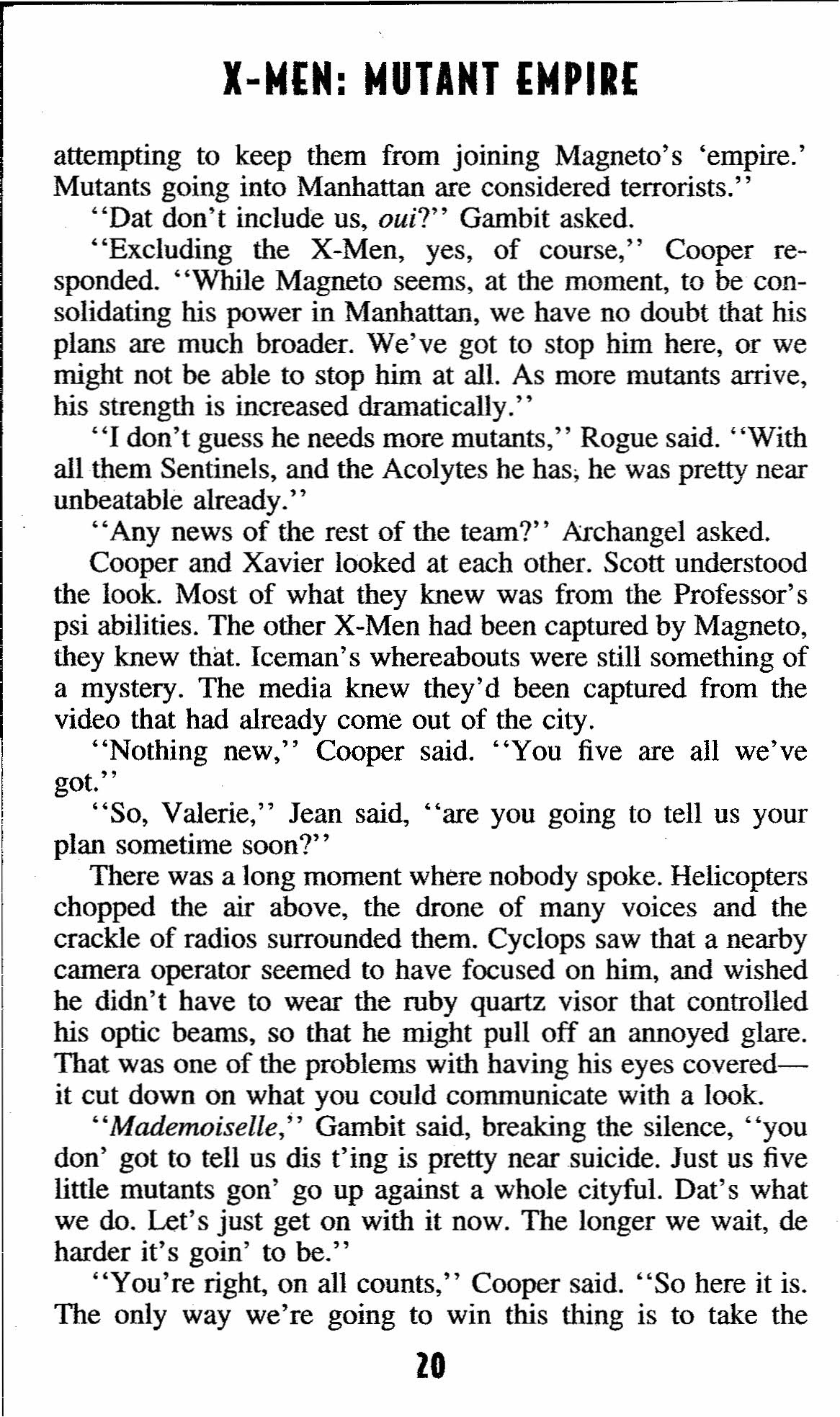 Read online X-Men: Mutant Empire comic -  Issue # TPB 3 (Part 1) - 22