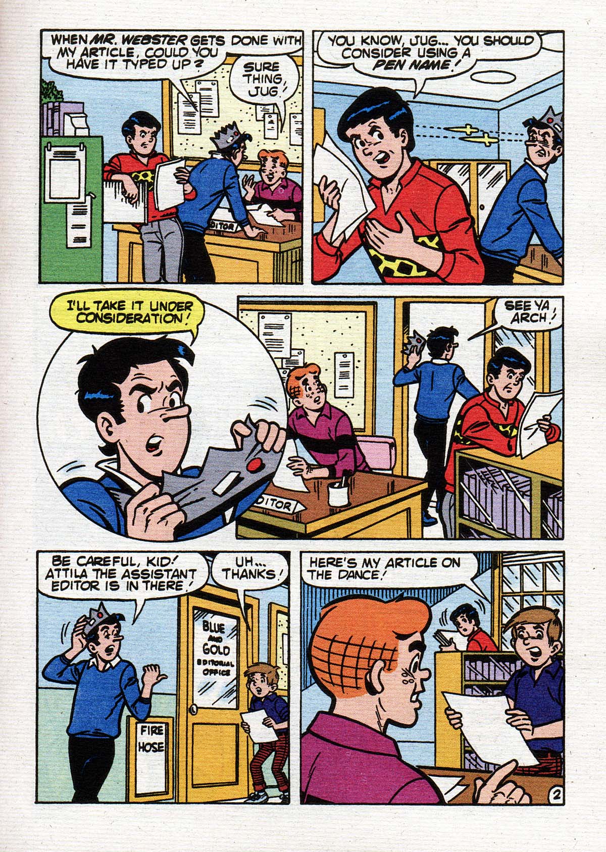Read online Jughead's Double Digest Magazine comic -  Issue #94 - 102