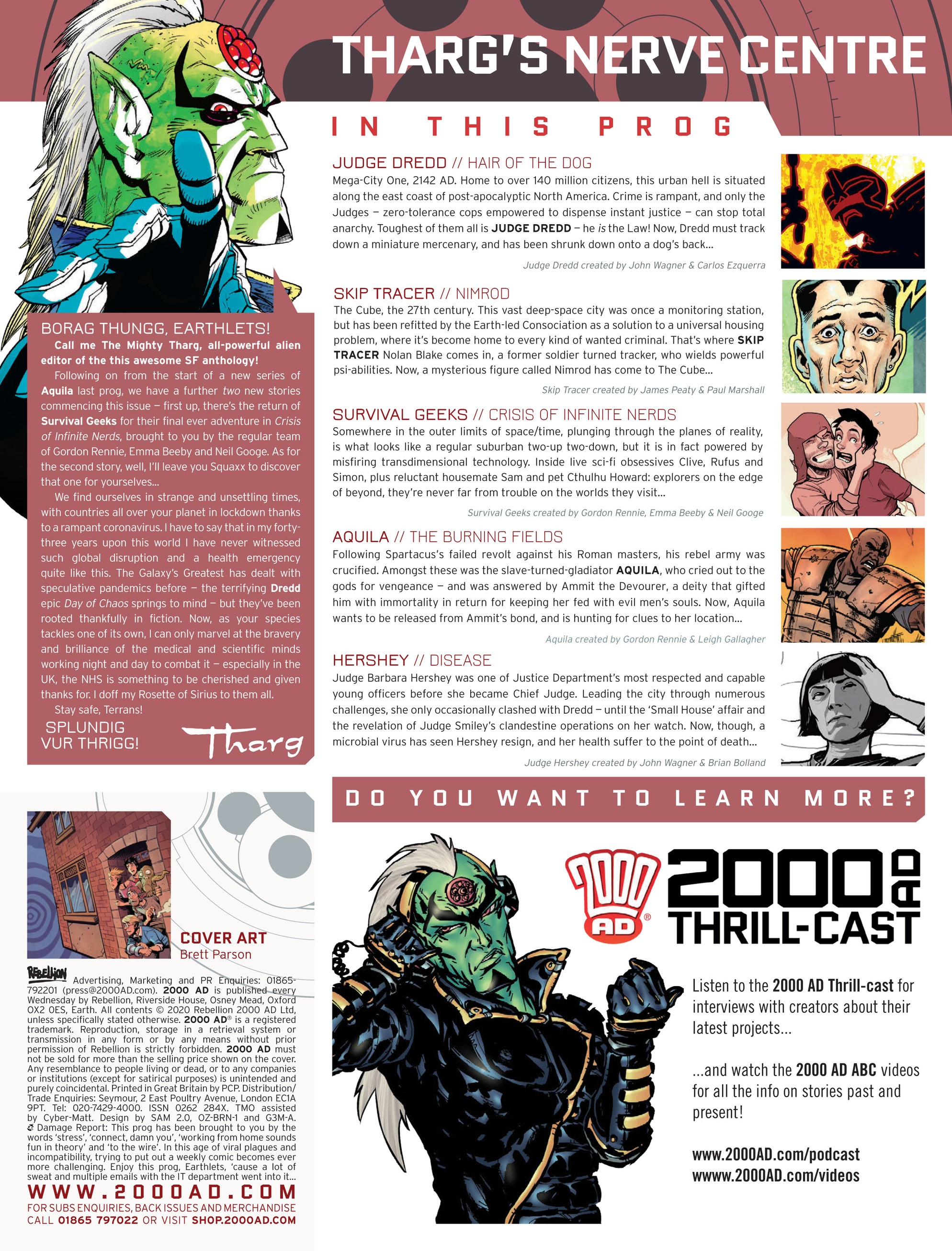 Read online 2000 AD comic -  Issue #2175 - 2