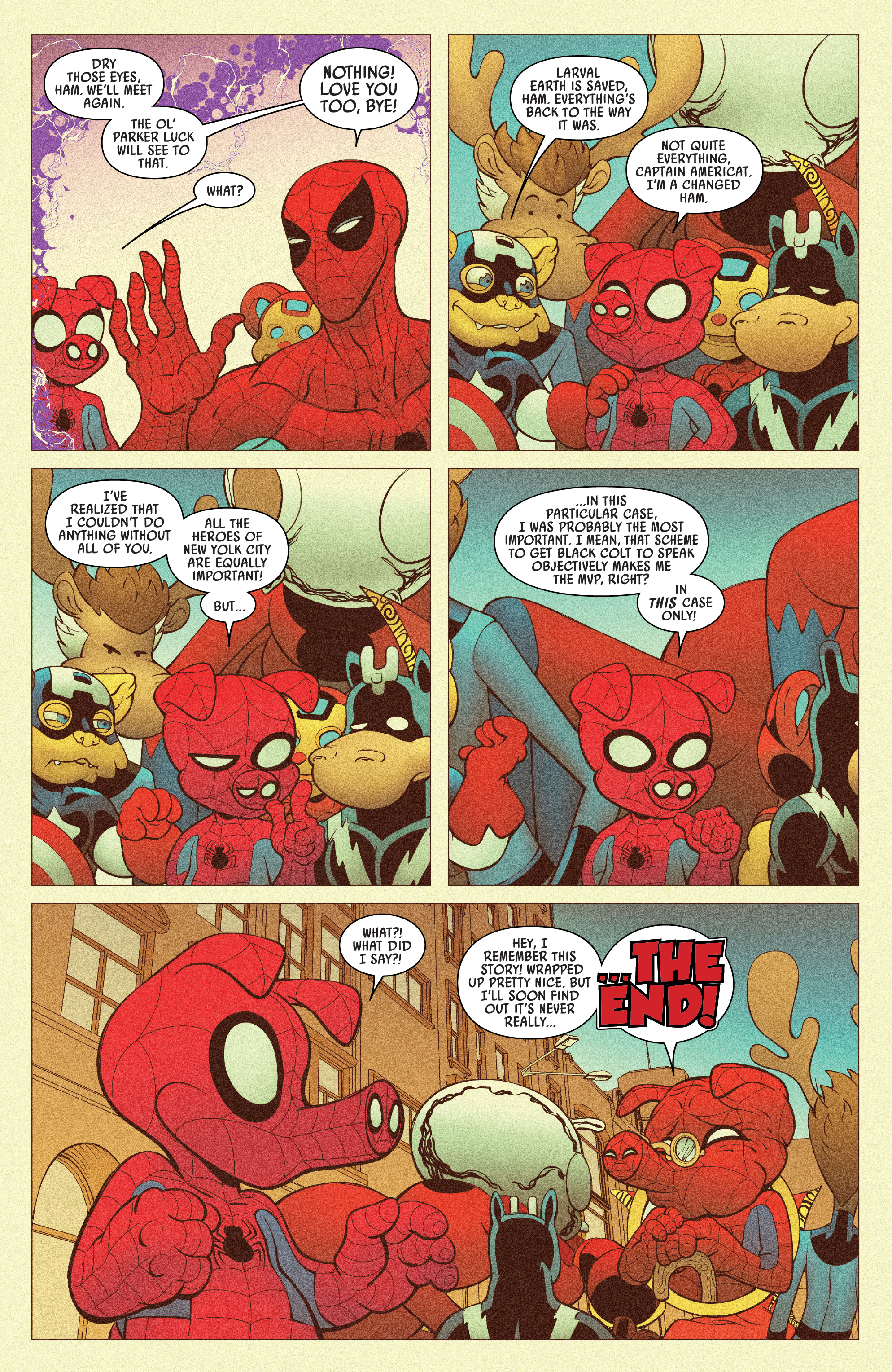 Read online Spider-Ham comic -  Issue #5 - 21