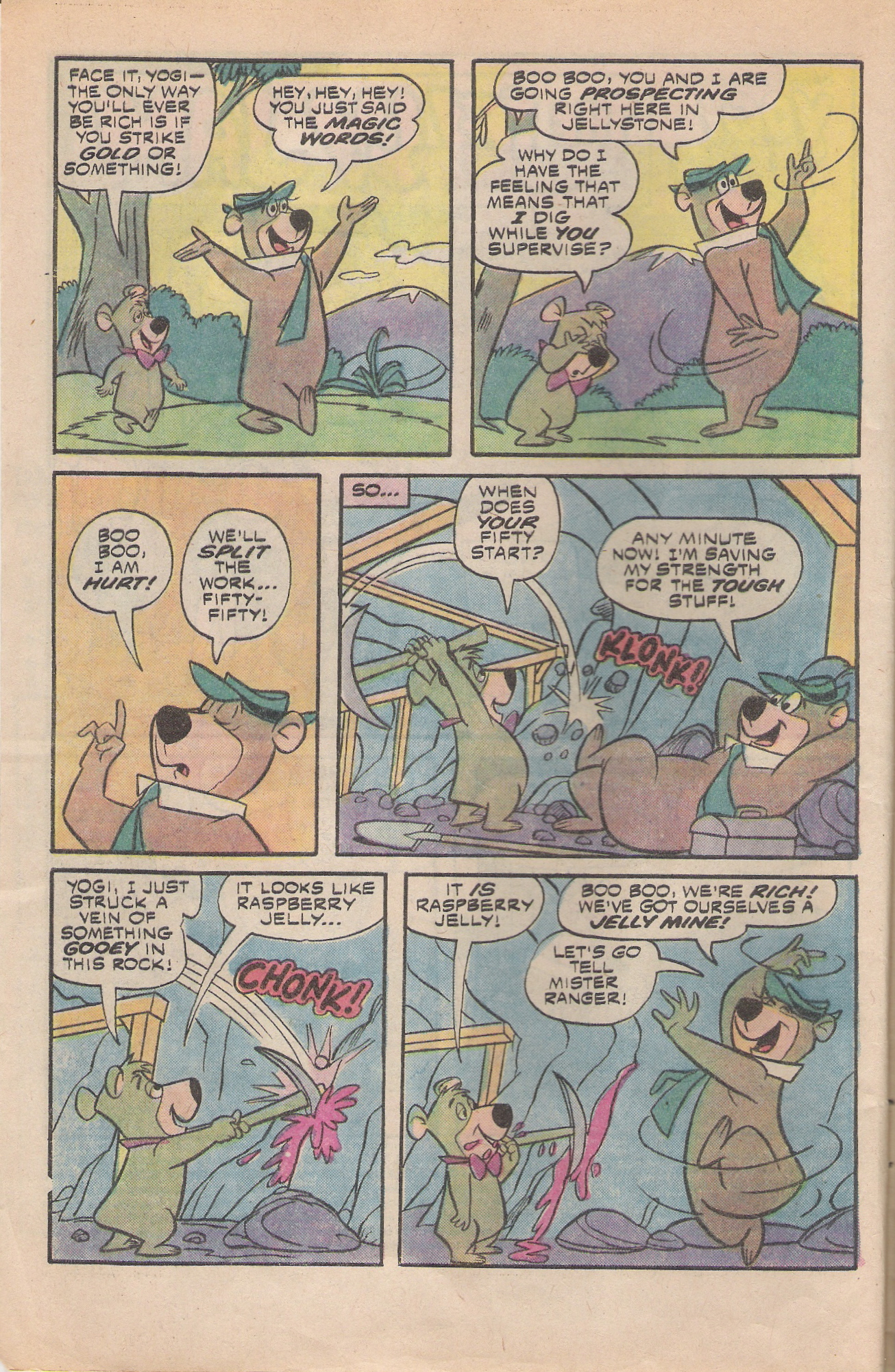 Read online Yogi Bear comic -  Issue #5 - 4