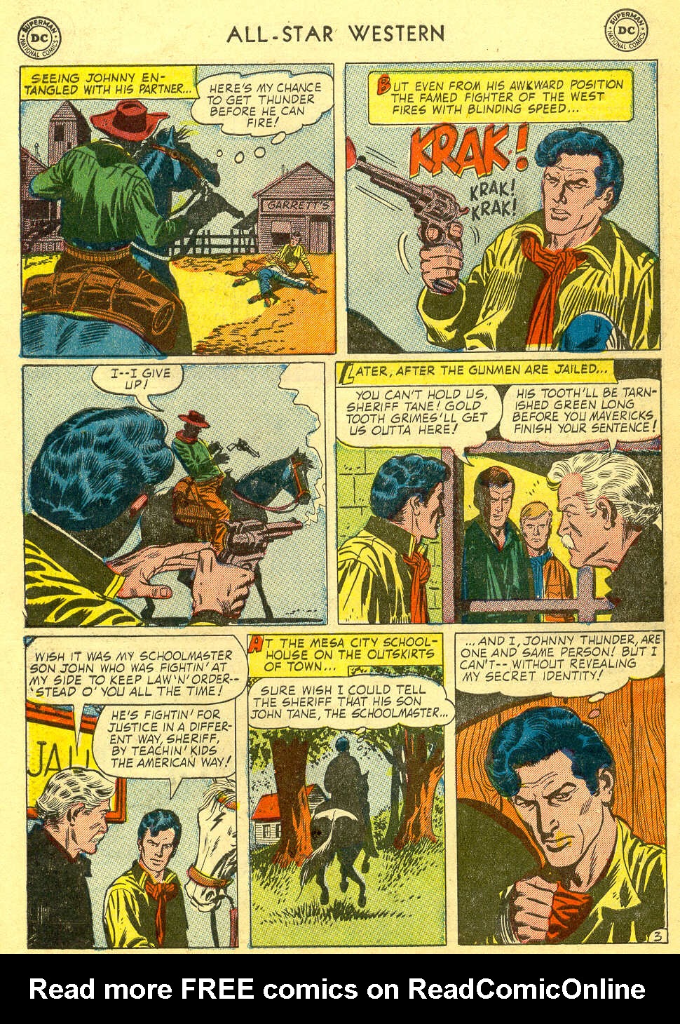 Read online All-Star Western (1951) comic -  Issue #78 - 30