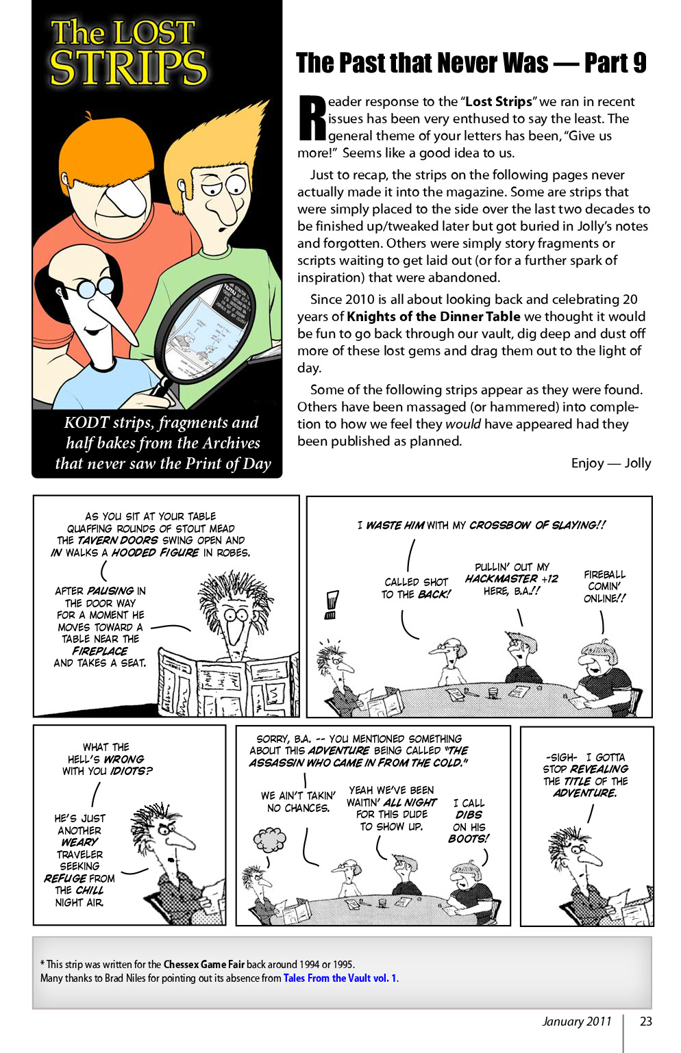 Read online Knights of the Dinner Table comic -  Issue #171 - 25