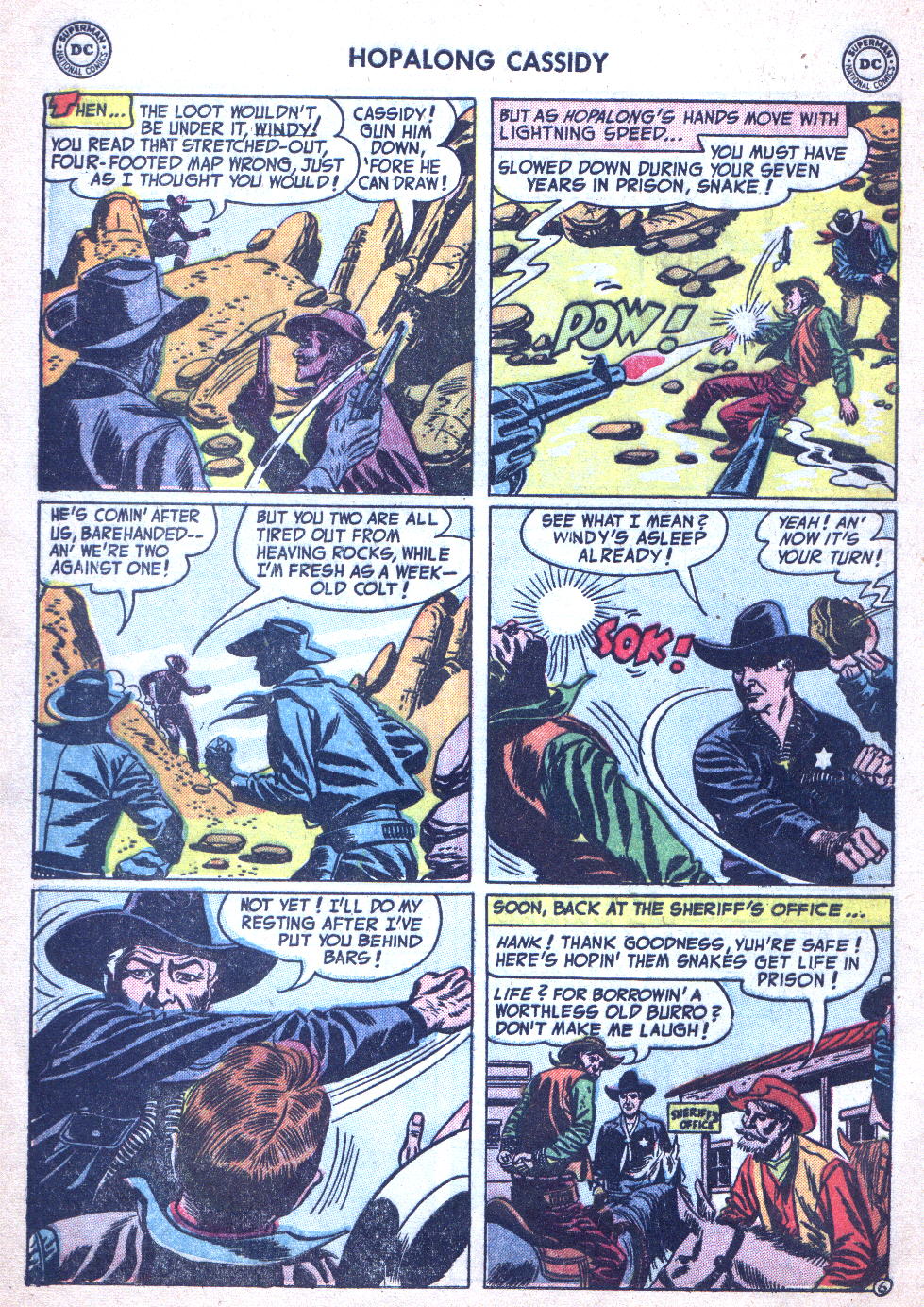 Read online Hopalong Cassidy comic -  Issue #86 - 8