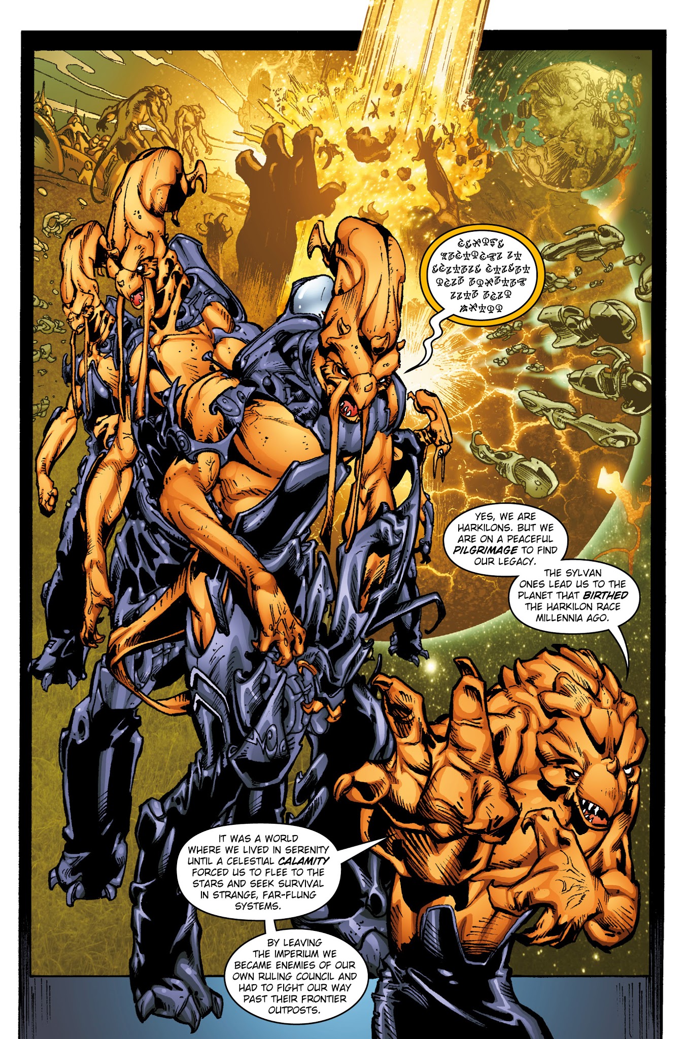 Read online Alien Legion: Uncivil War comic -  Issue # TPB - 21