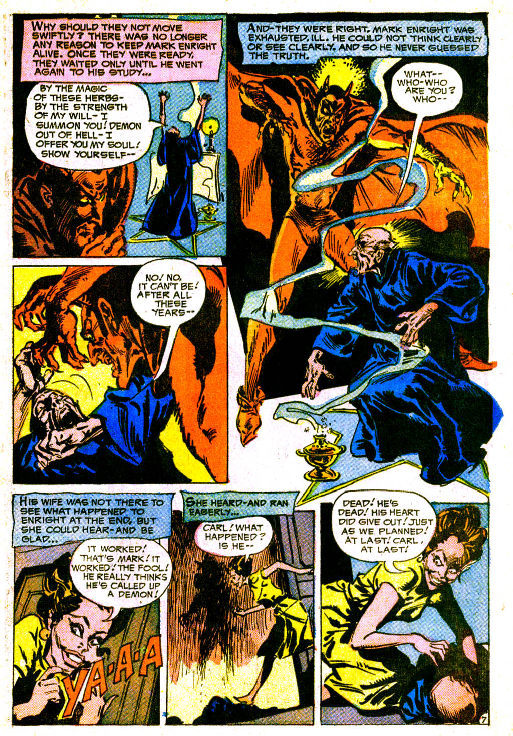 Read online Weird Mystery Tales comic -  Issue #5 - 21