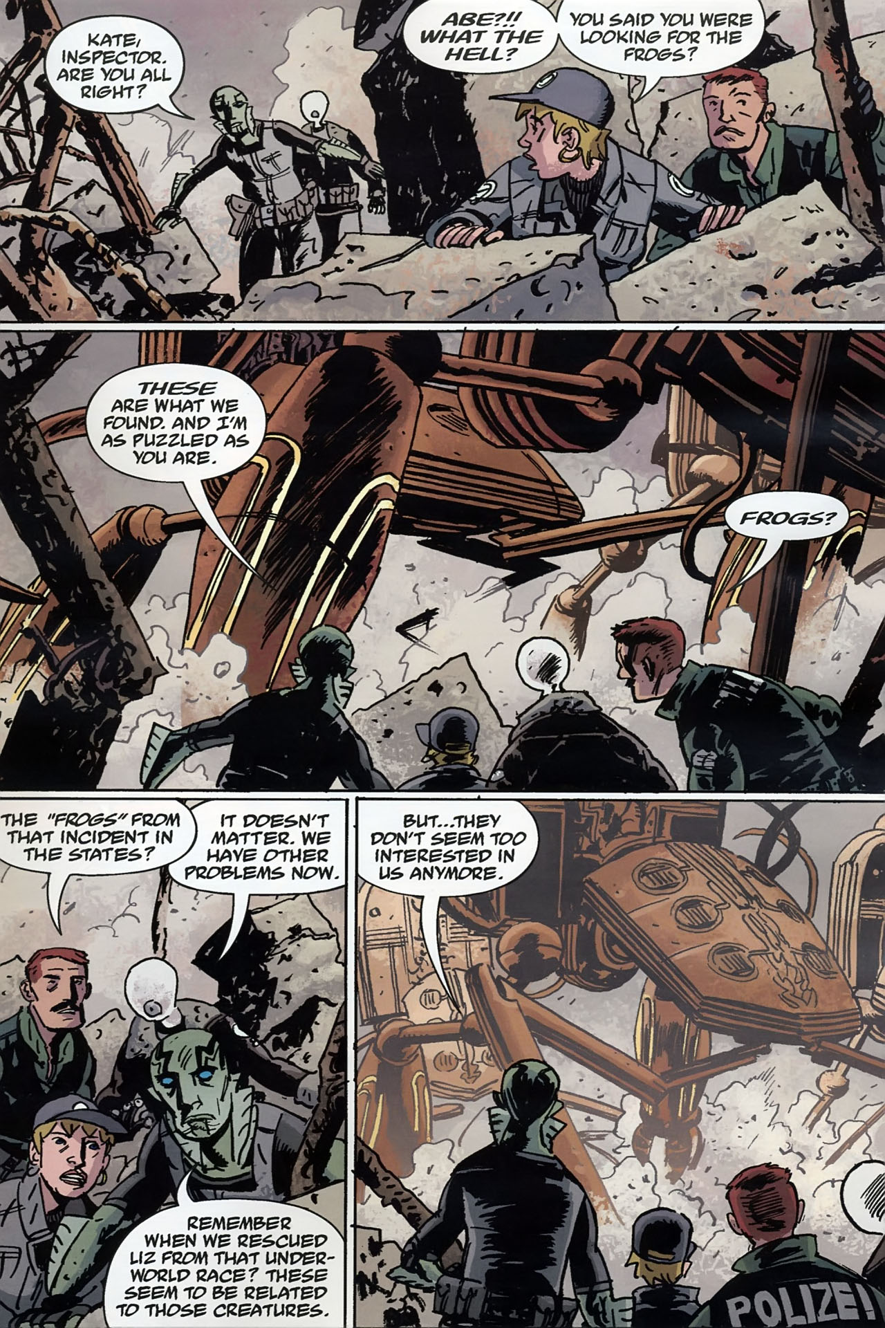 Read online B.P.R.D.: The Warning comic -  Issue #3 - 22