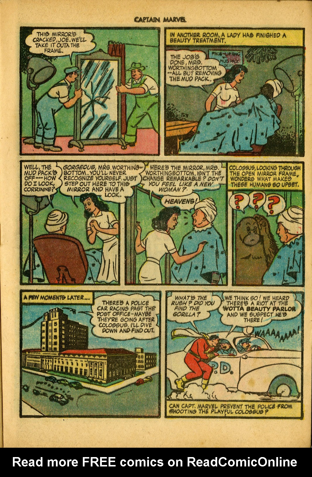 Read online Captain Marvel Adventures comic -  Issue #34 - 9