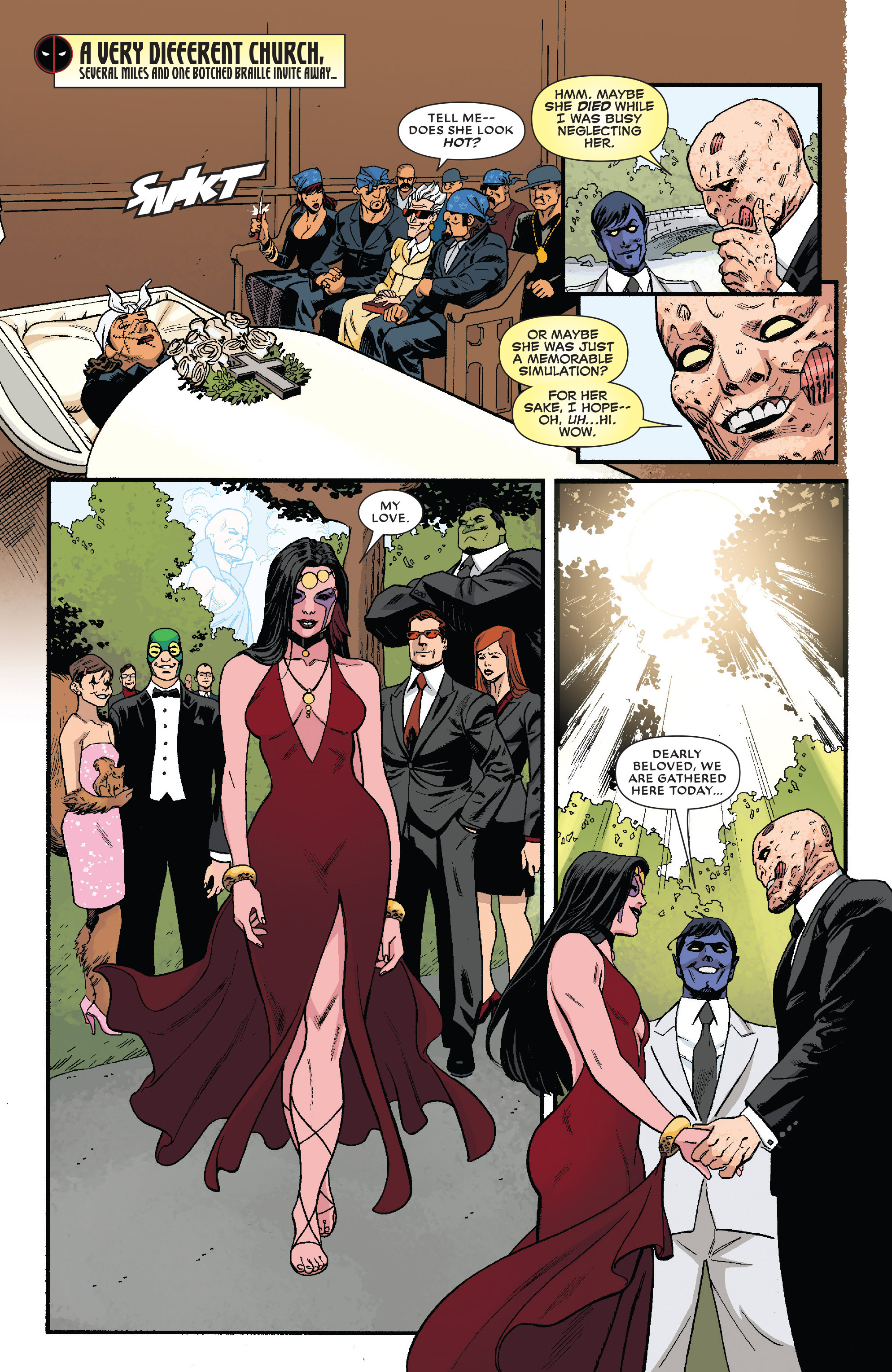 Read online True Believers: The Wedding of Deadpool comic -  Issue # Full - 14