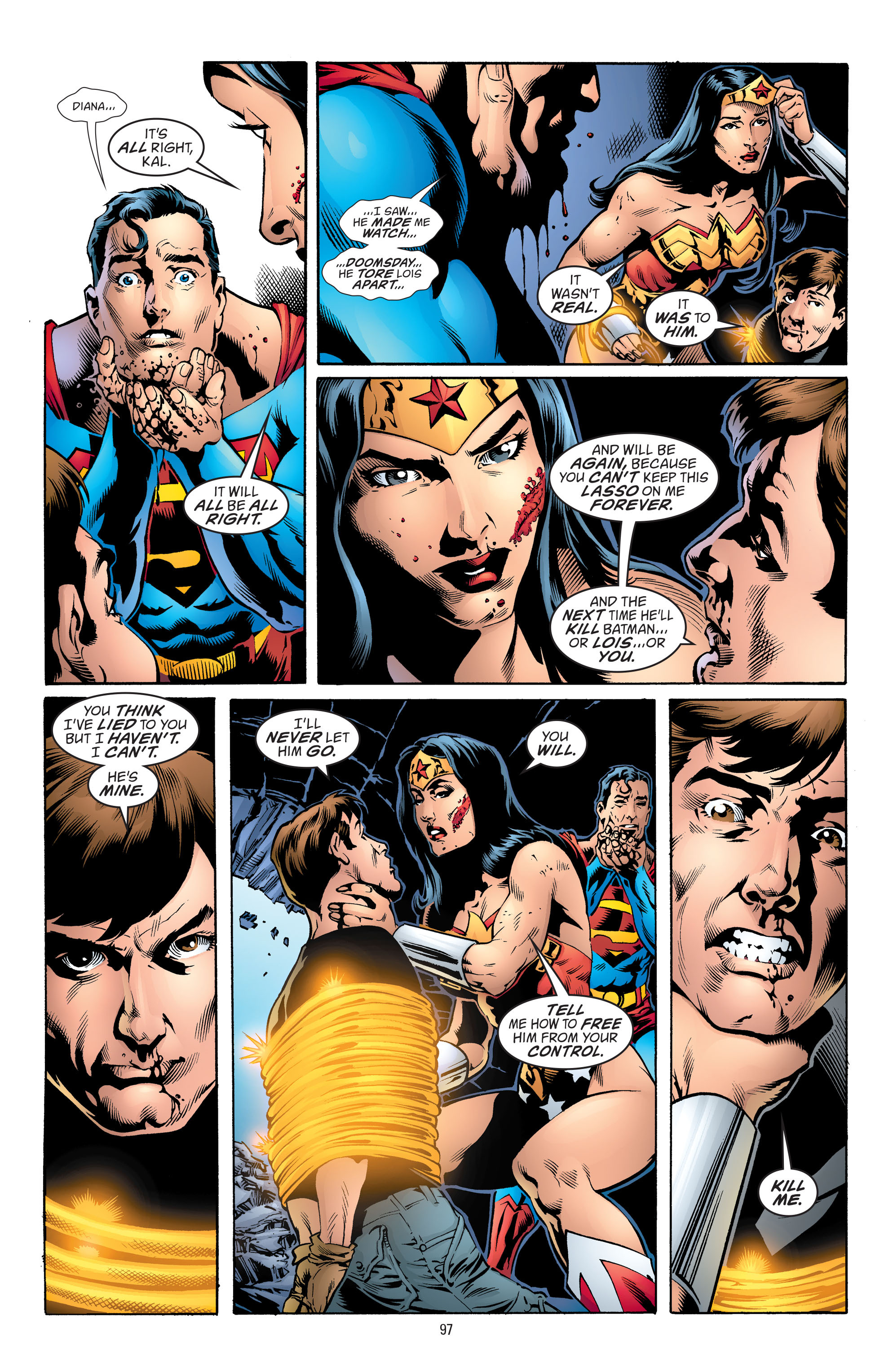 Read online Wonder Woman: Her Greatest Battles comic -  Issue # TPB - 95