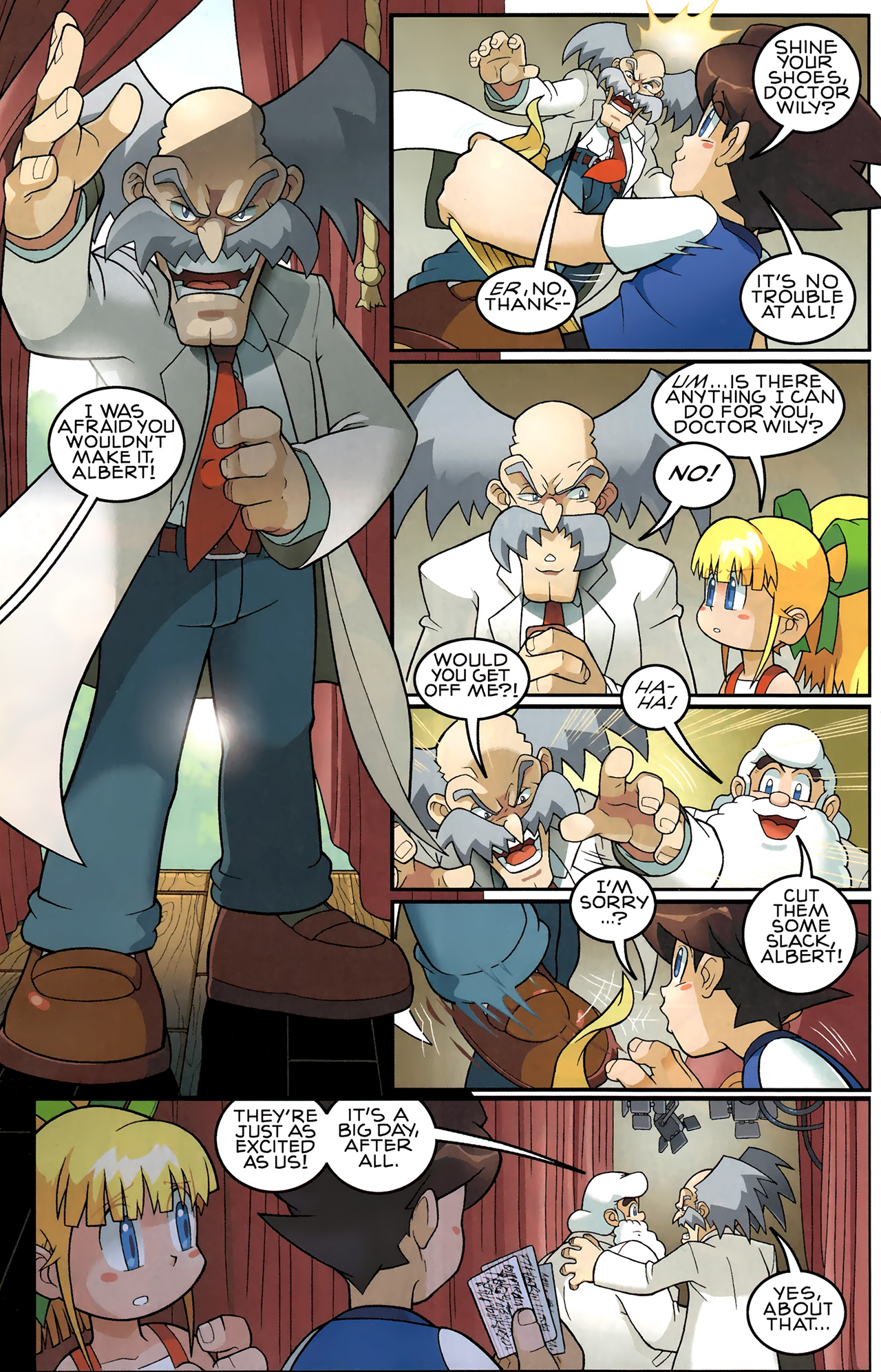 Read online Mega Man comic -  Issue #1 - 7