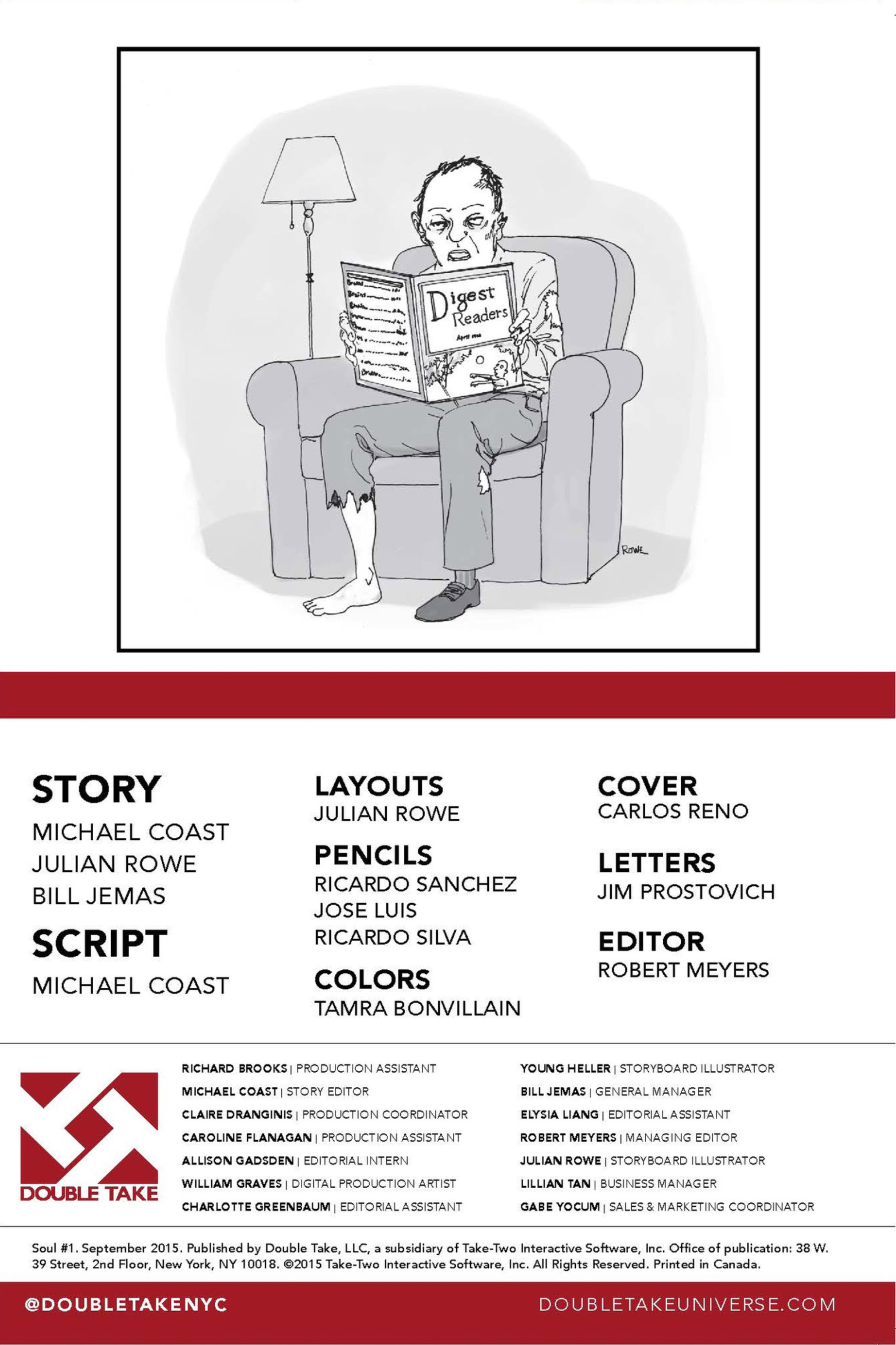 Read online Soul comic -  Issue #1 - 3