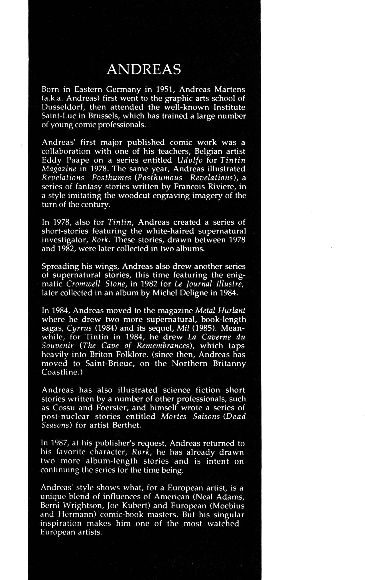 Read online Cheval Noir comic -  Issue #2 - 28