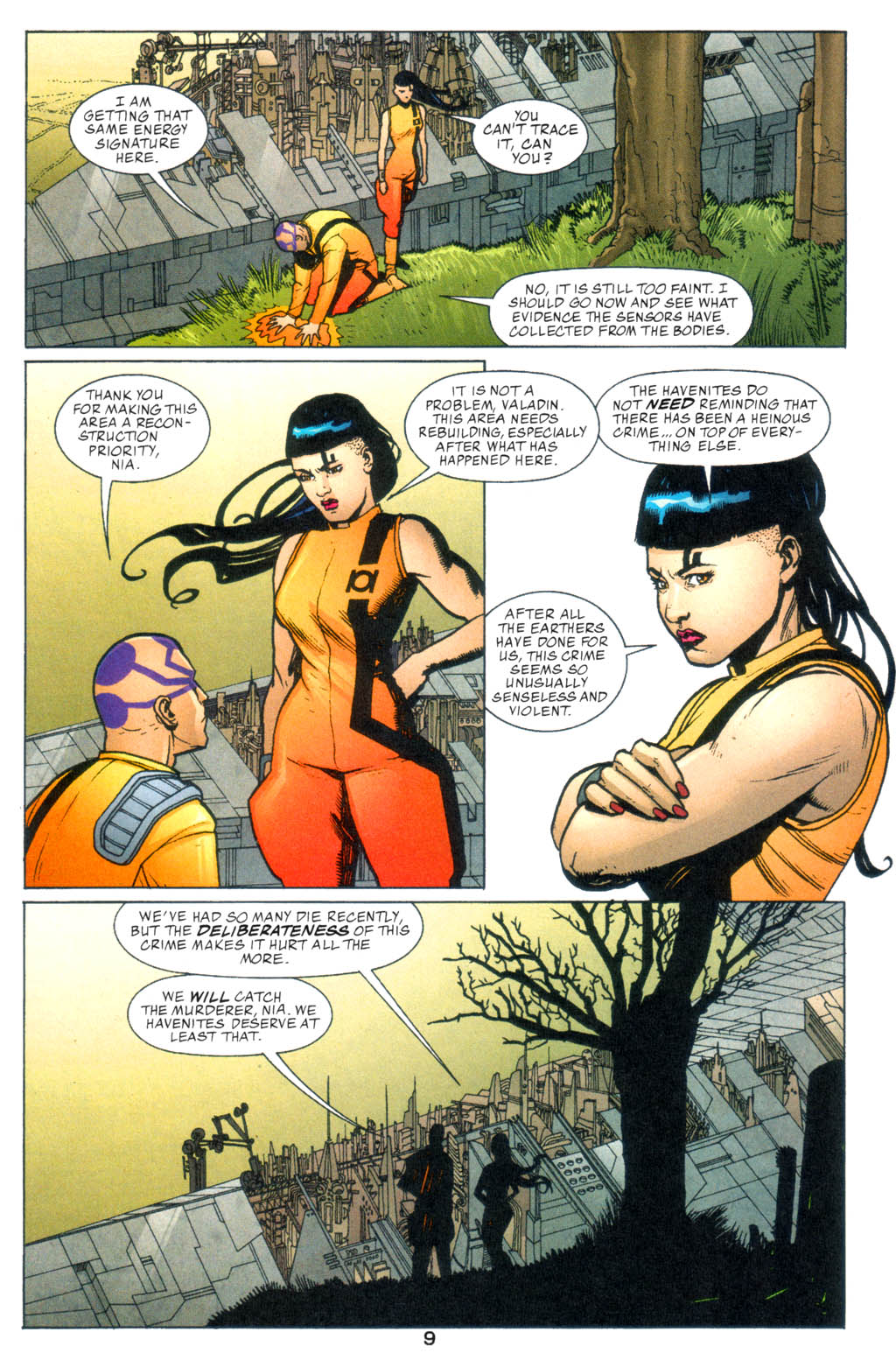 Read online Haven: The Broken City comic -  Issue #5 - 10