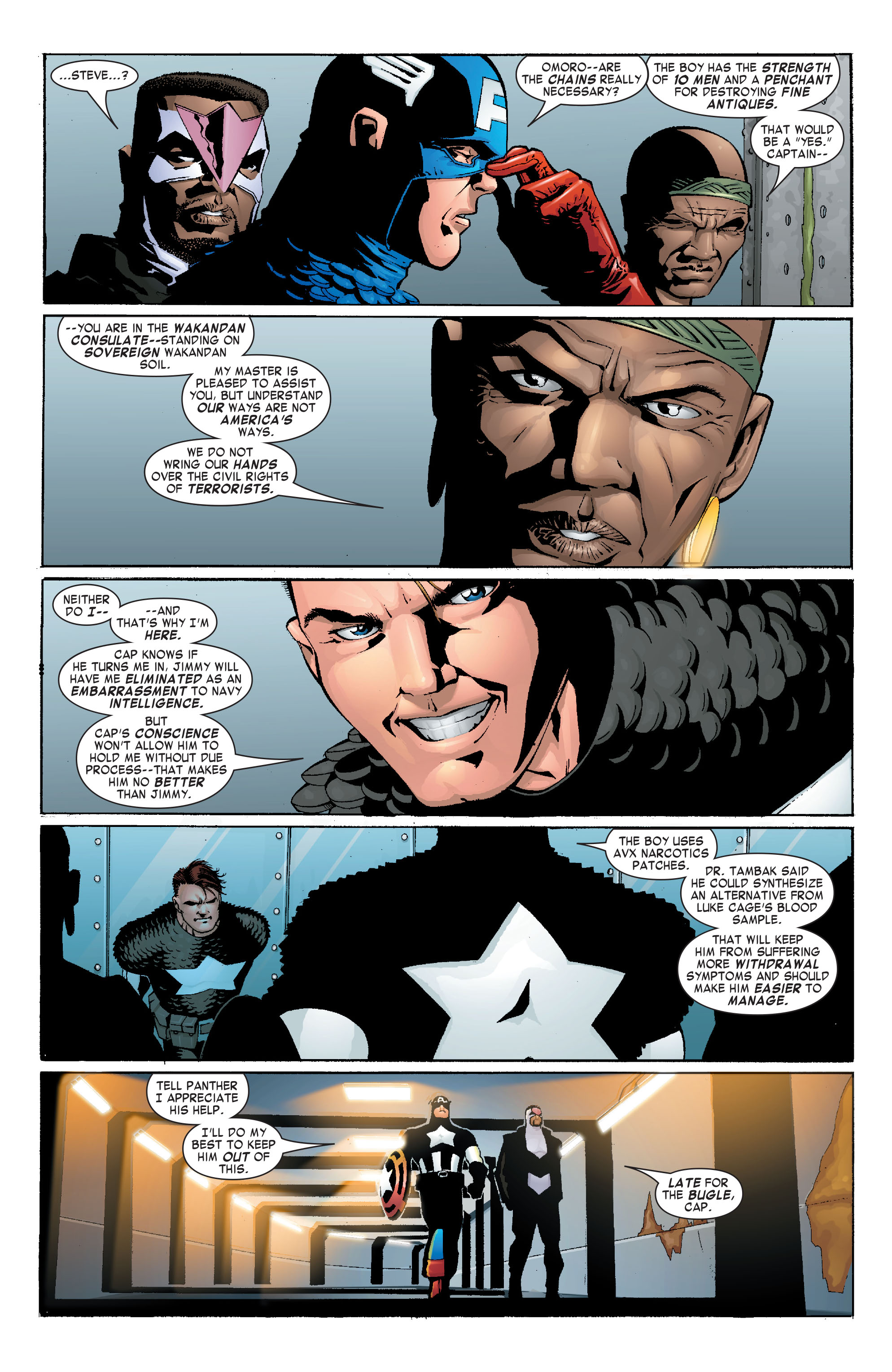 Read online Captain America & the Falcon comic -  Issue #5 - 19
