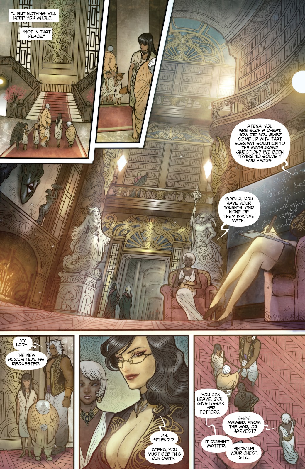 Monstress issue 1 - Page 10
