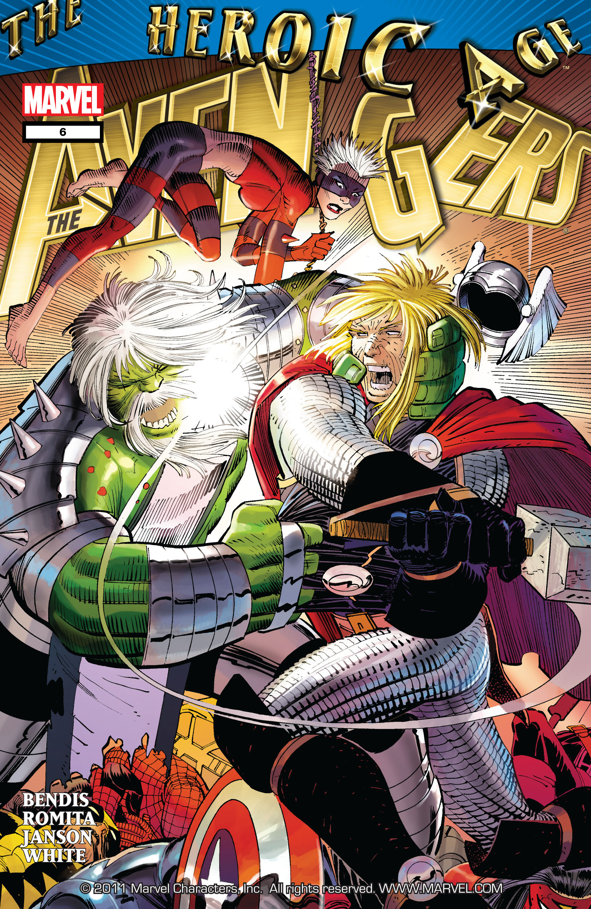 Read online Avengers (2010) comic -  Issue #6 - 1