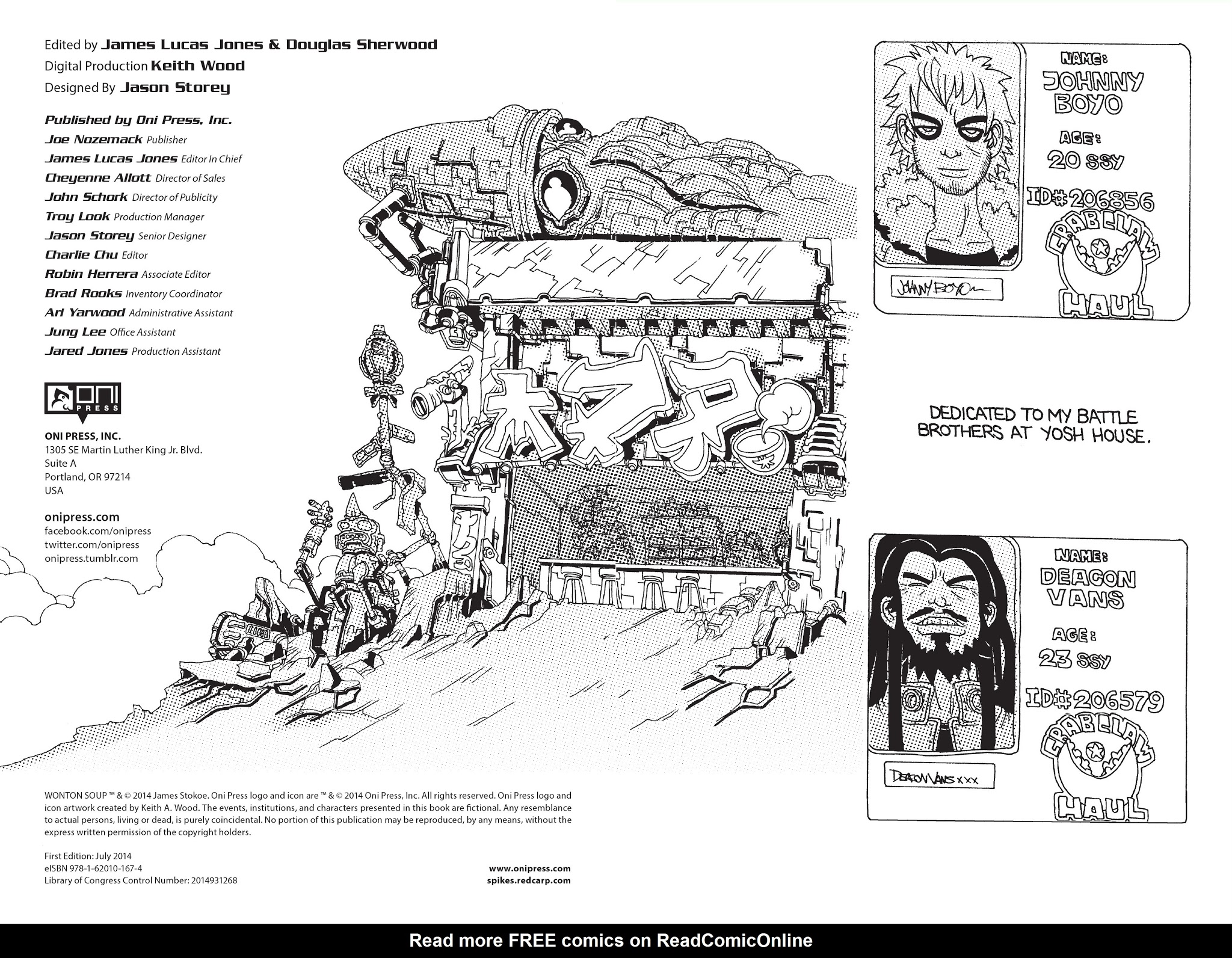 Read online Wonton Soup comic -  Issue # TPB - 4