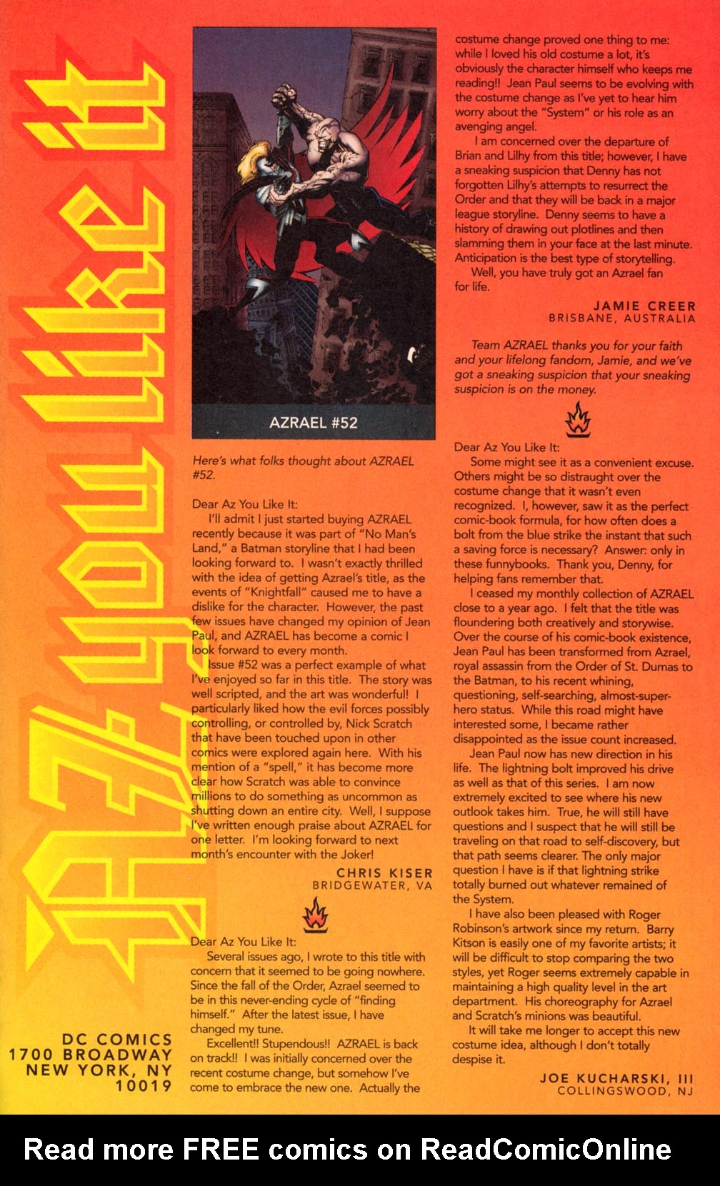 Read online Azrael: Agent of the Bat comic -  Issue #56 - 24