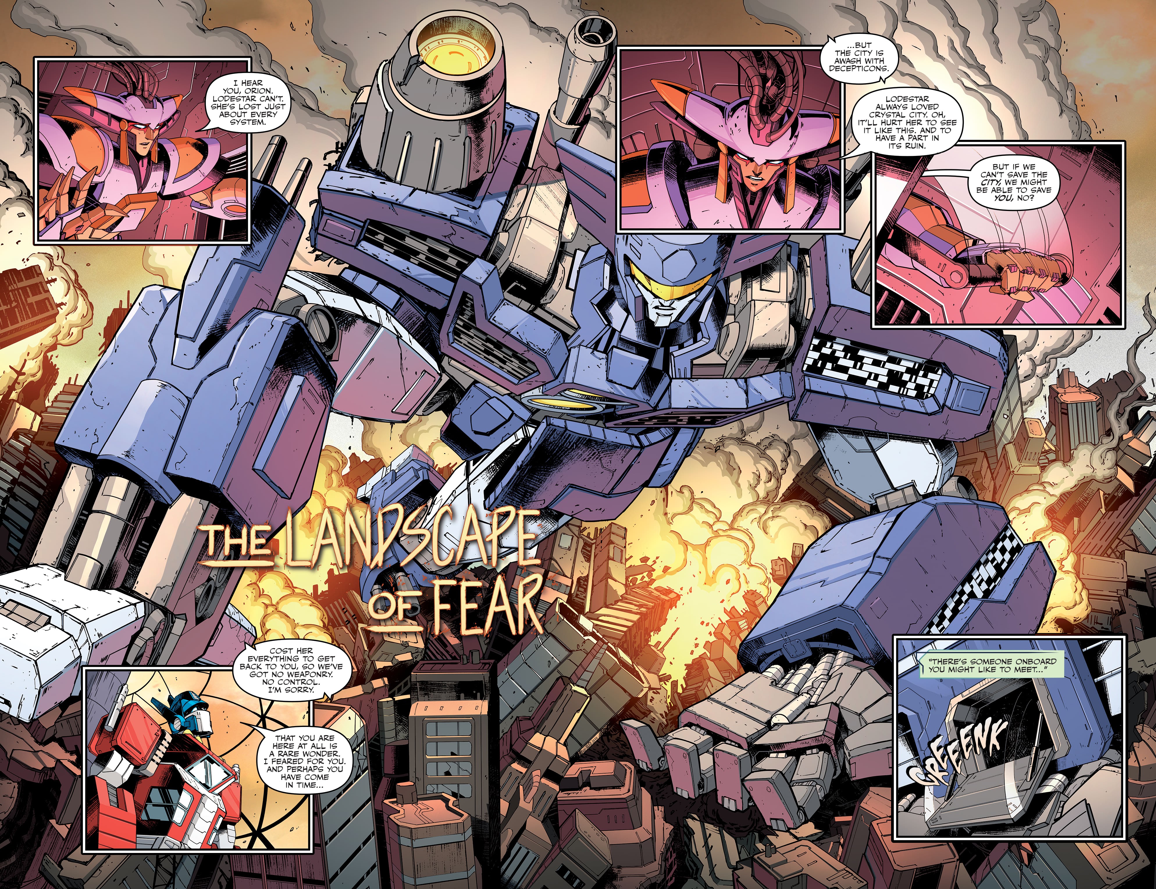 Read online Transformers (2019) comic -  Issue #41 - 6