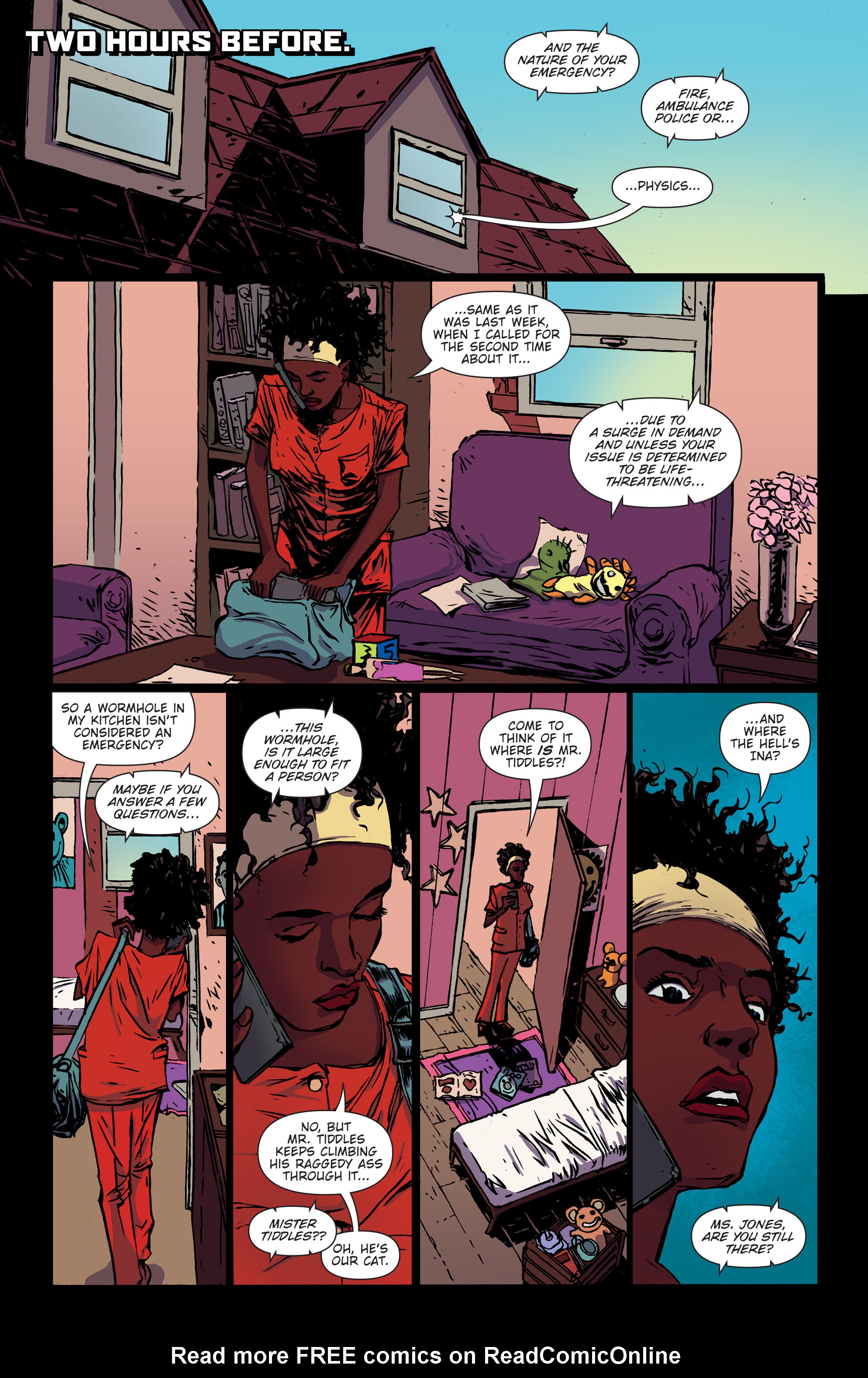 Read online FBP: Federal Bureau of Physics comic -  Issue #17 - 3