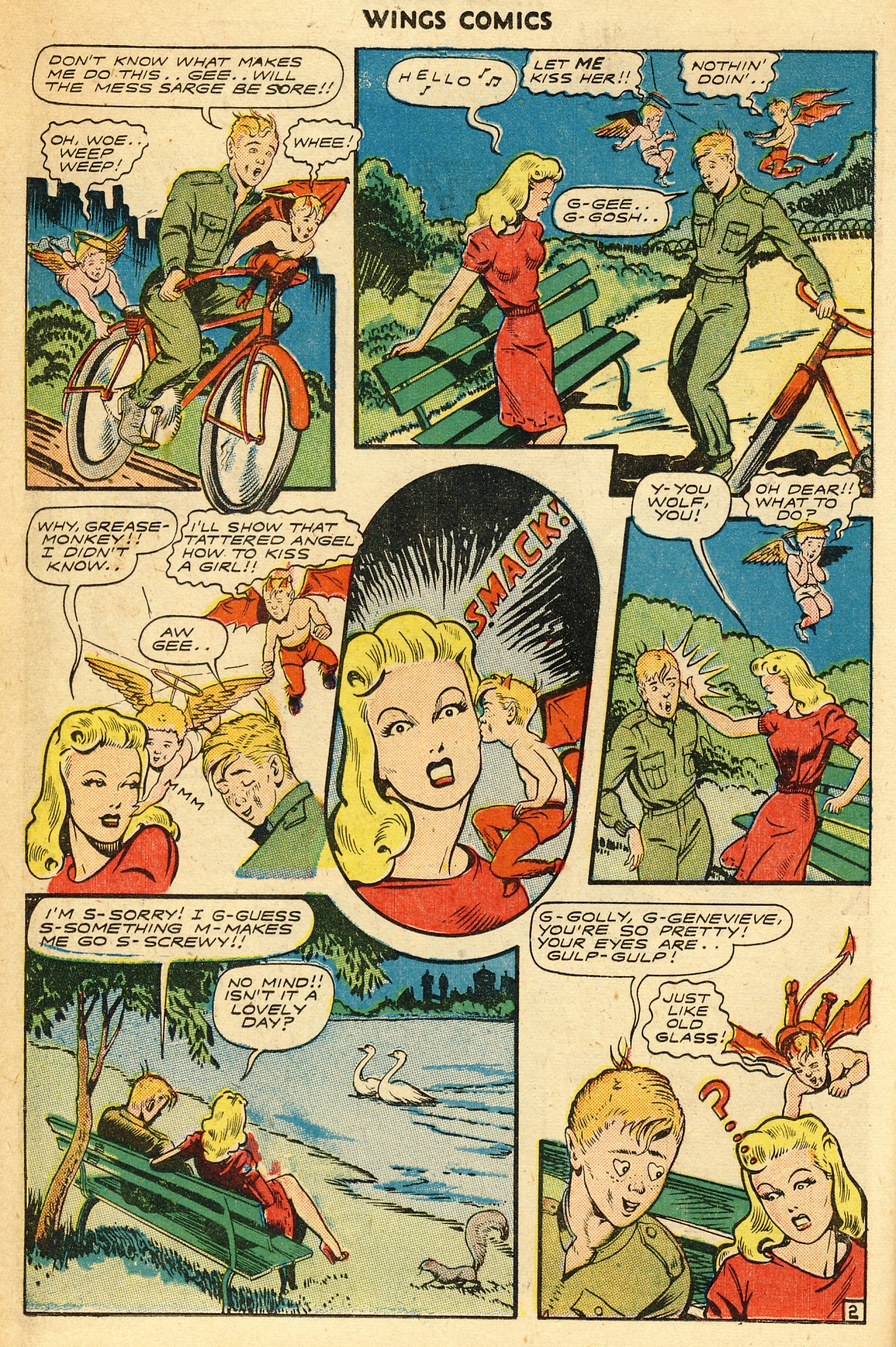 Read online Wings Comics comic -  Issue #60 - 14