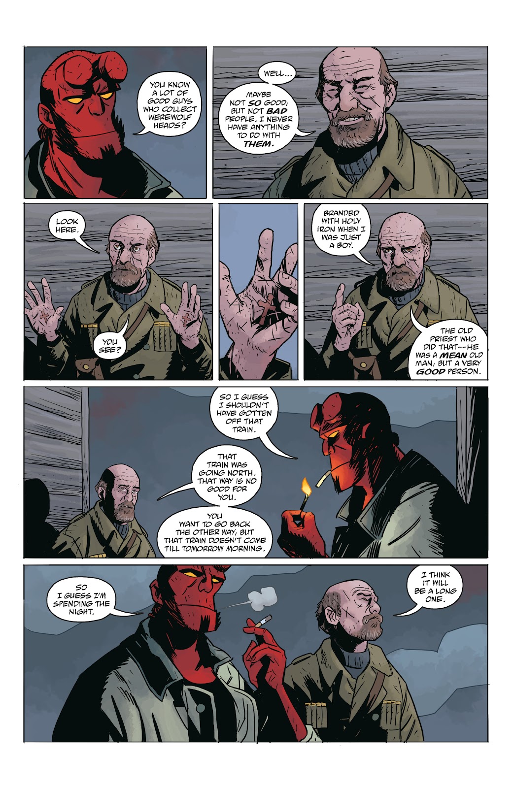 Hellboy and the B.P.R.D.: Long Night at Goloski Station issue Full - Page 7
