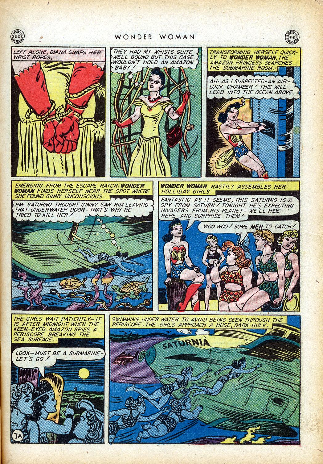 Read online Wonder Woman (1942) comic -  Issue #10 - 10