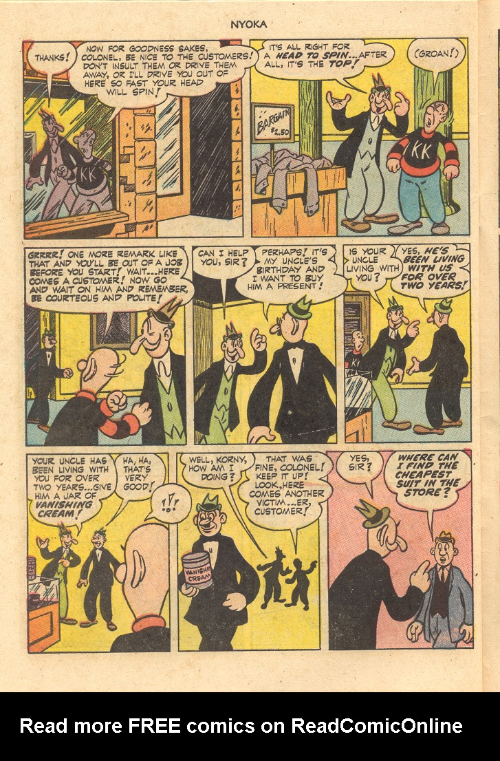 Read online Nyoka the Jungle Girl (1945) comic -  Issue #74 - 32