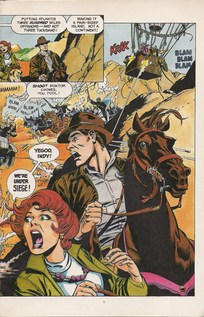 Read online Indiana Jones and the Fate of Atlantis comic -  Issue #3 - 6