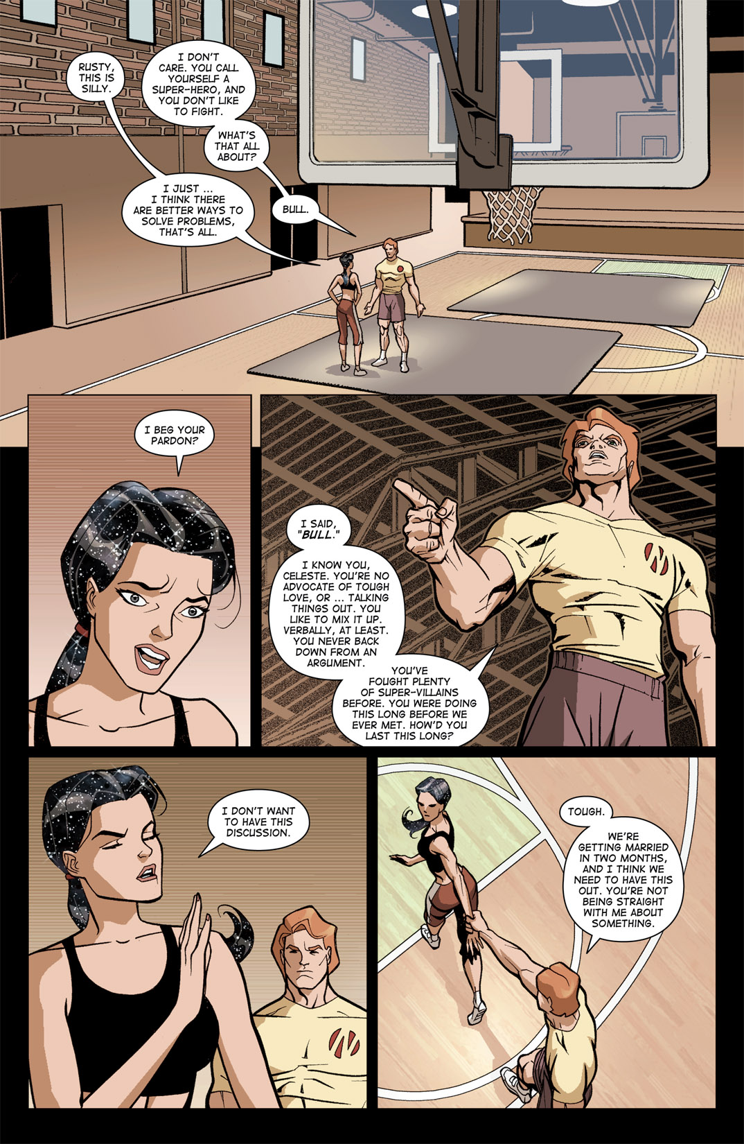 Read online Noble Causes (2004) comic -  Issue #9 - 17