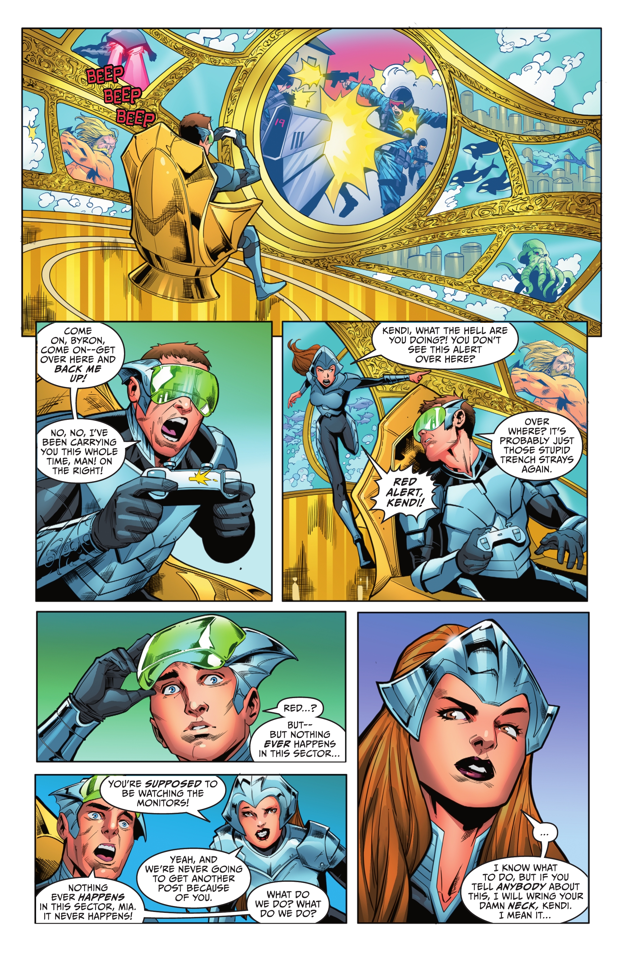 Read online Aquamen comic -  Issue #3 - 5