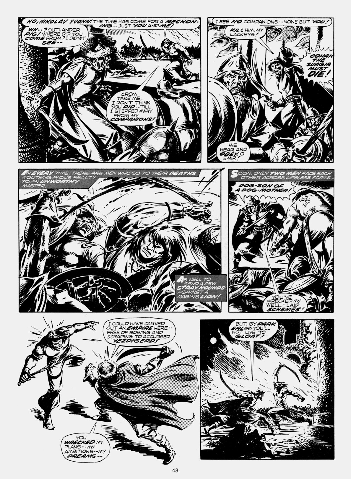 Read online Conan Saga comic -  Issue #14 - 48