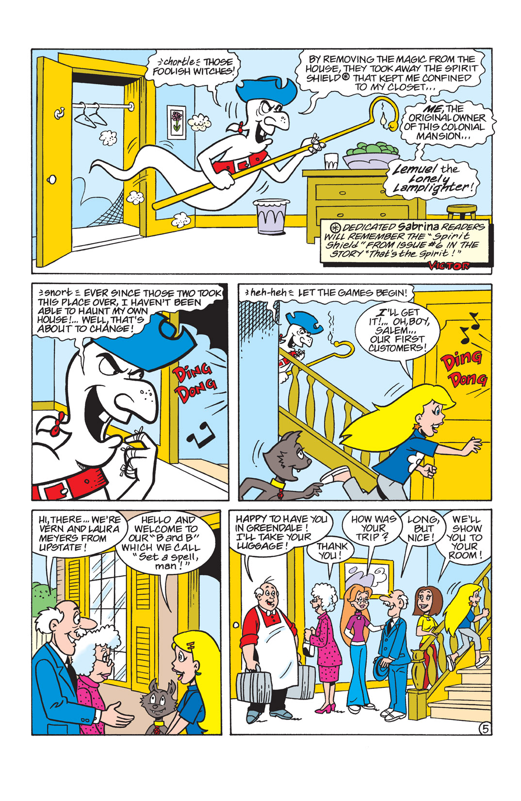 Read online Sabrina the Teenage Witch (2000) comic -  Issue #18 - 6
