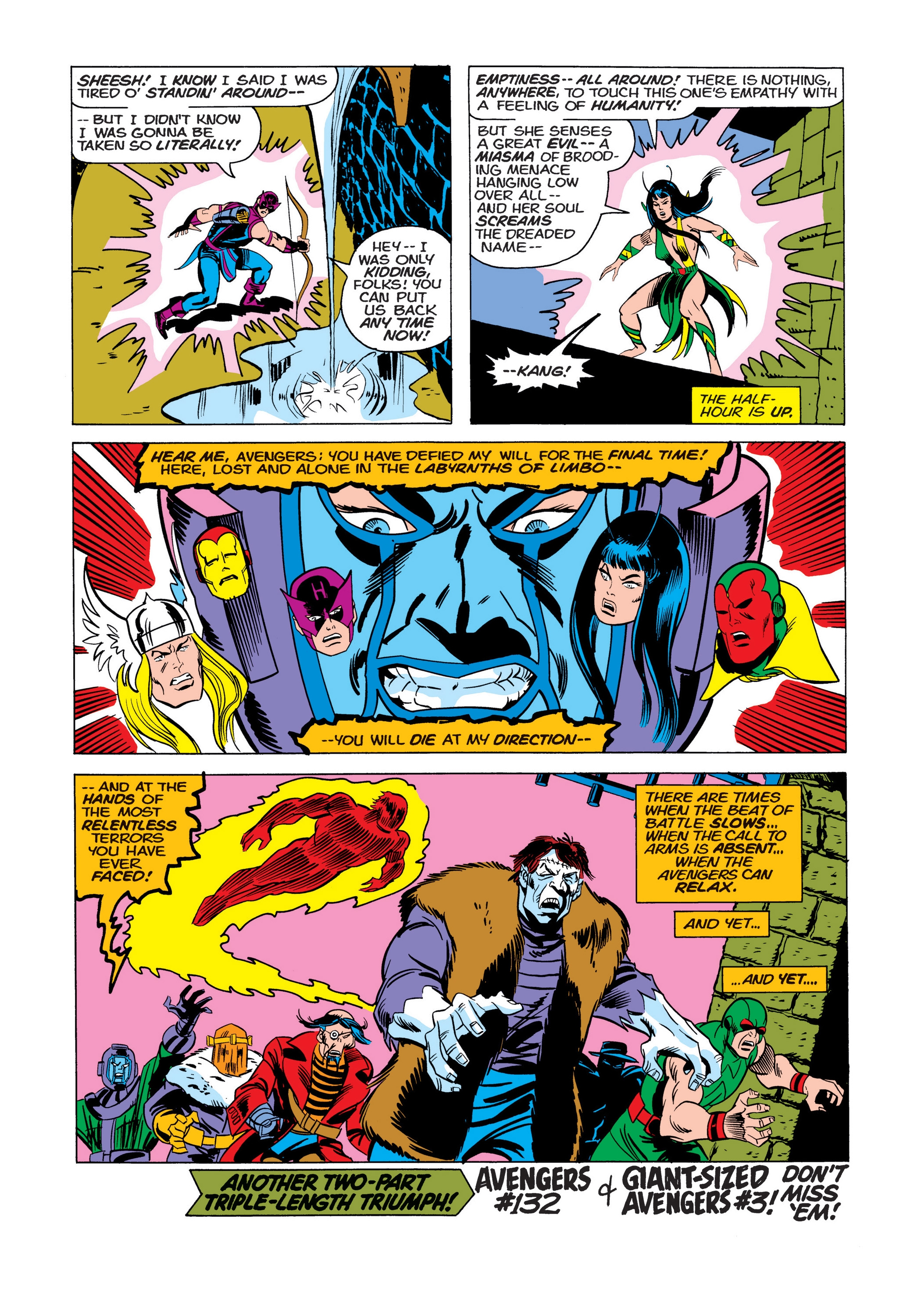 Read online Marvel Masterworks: The Avengers comic -  Issue # TPB 14 (Part 1) - 92