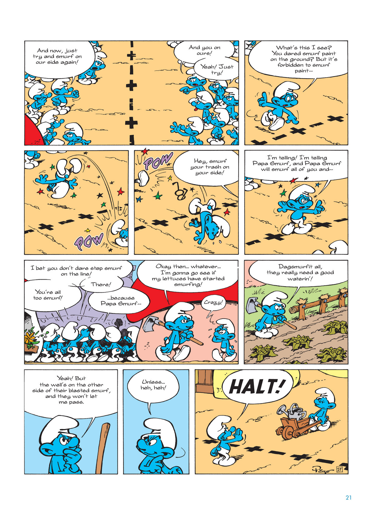 Read online The Smurfs comic -  Issue #12 - 21