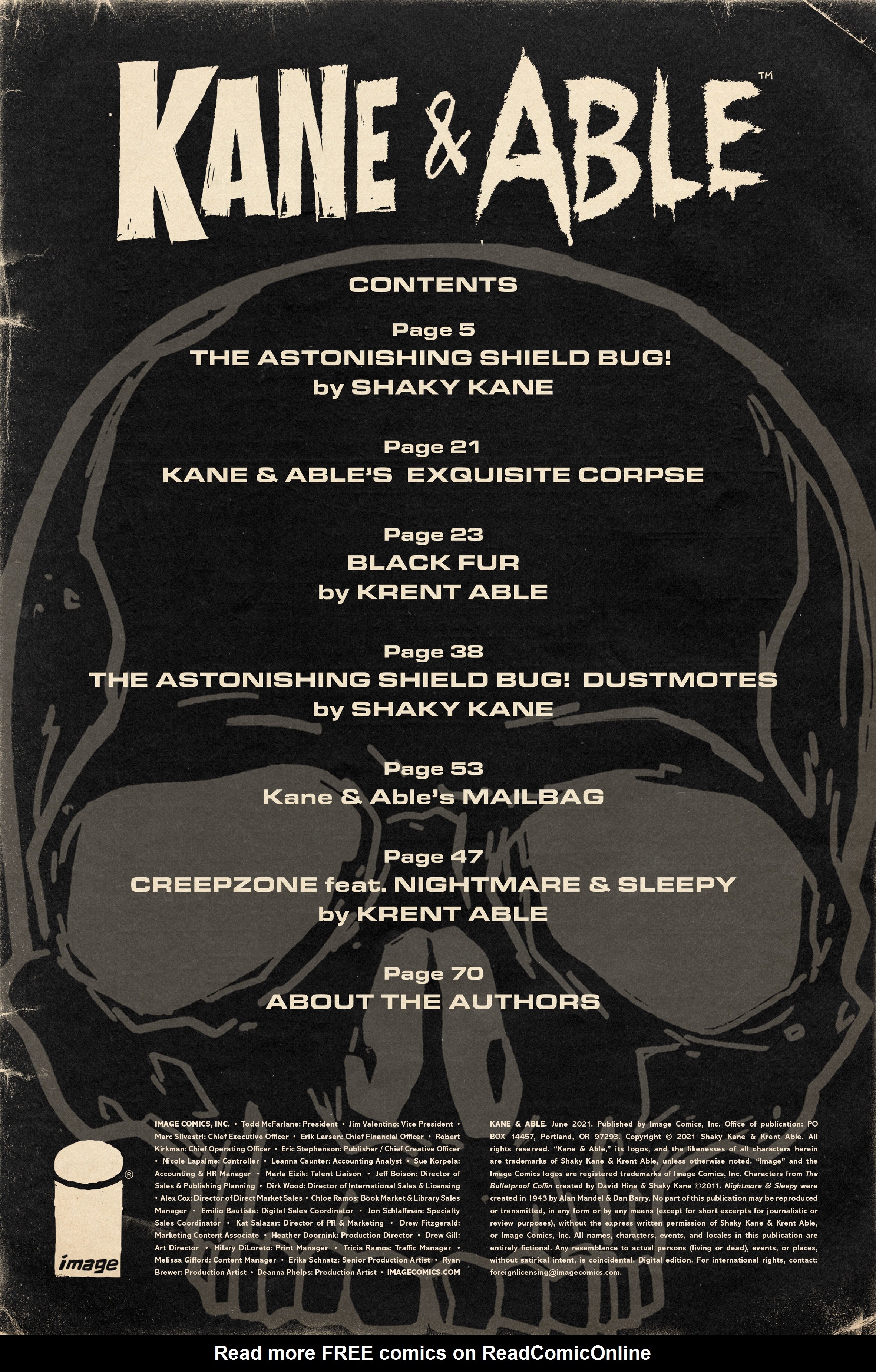 Read online Kane and Able comic -  Issue # TPB - 5