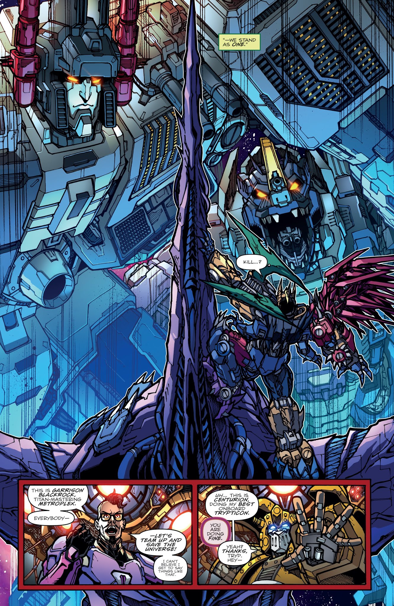 Read online Transformers: Unicron comic -  Issue #5 - 21