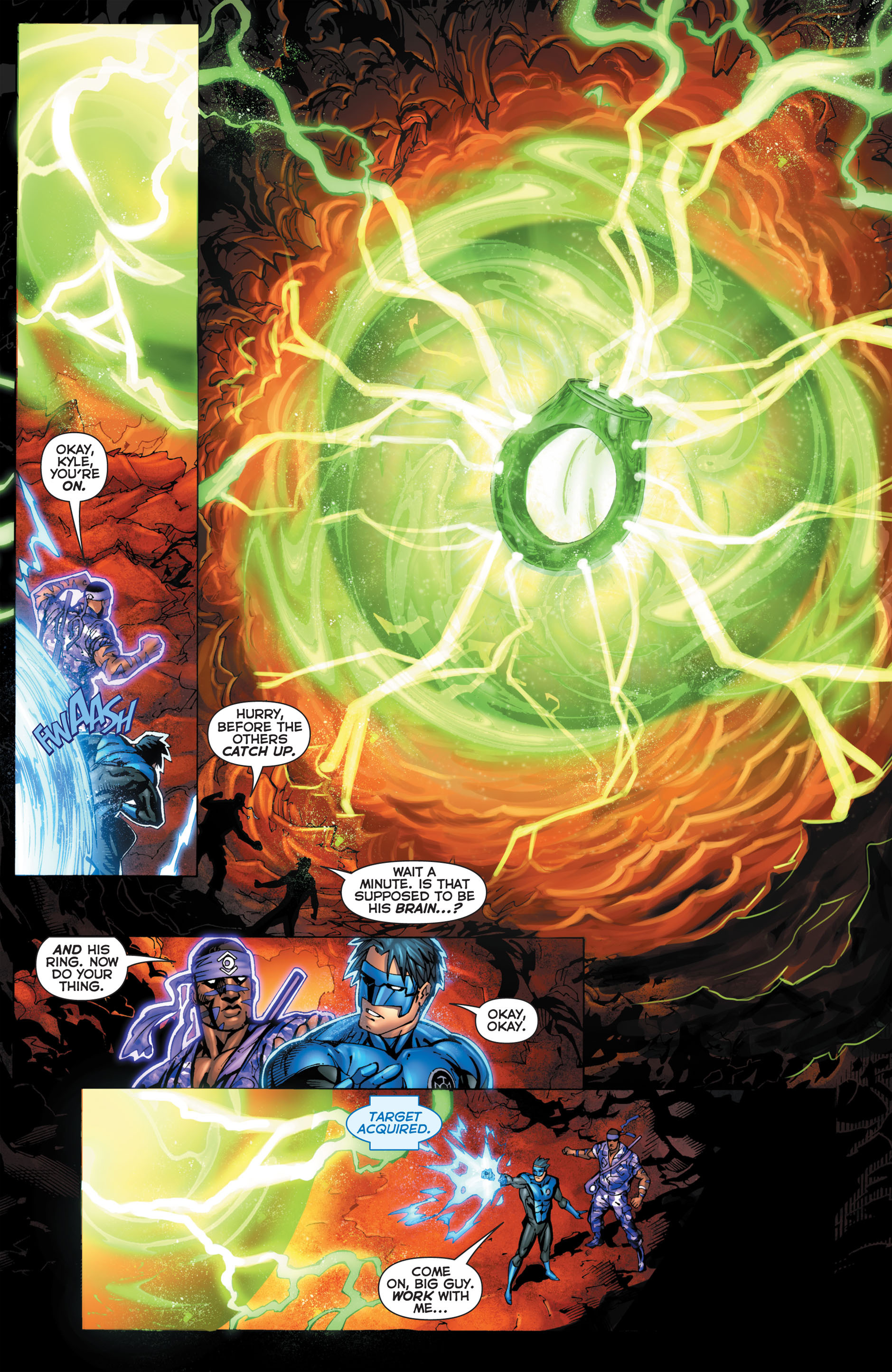 Read online Green Lantern: War of the Green Lanterns (2011) comic -  Issue # TPB - 181