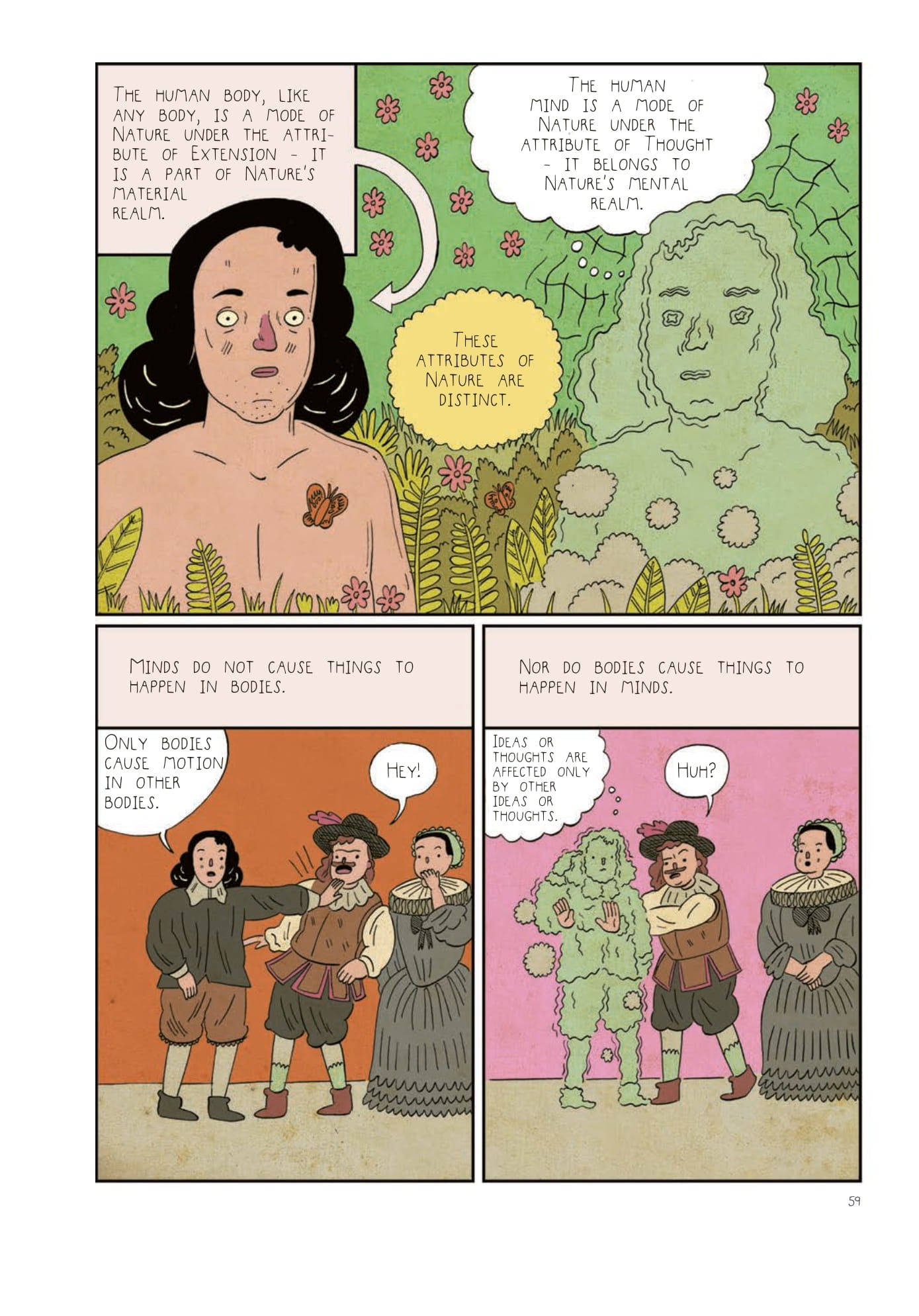 Read online Heretics!: The Wondrous (and Dangerous) Beginnings of Modern Philosophy comic -  Issue # TPB (Part 1) - 60