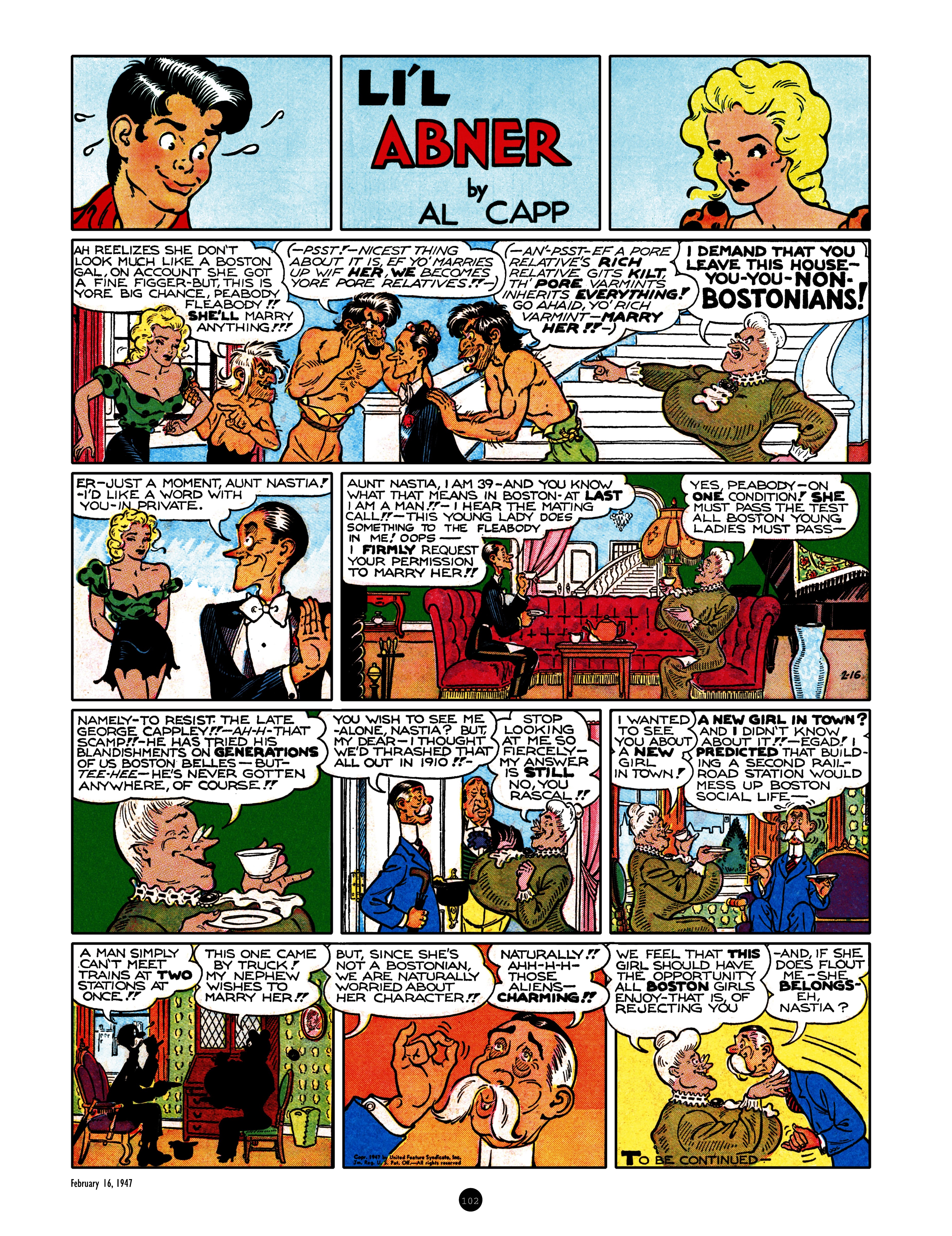 Read online Al Capp's Li'l Abner Complete Daily & Color Sunday Comics comic -  Issue # TPB 7 (Part 2) - 3