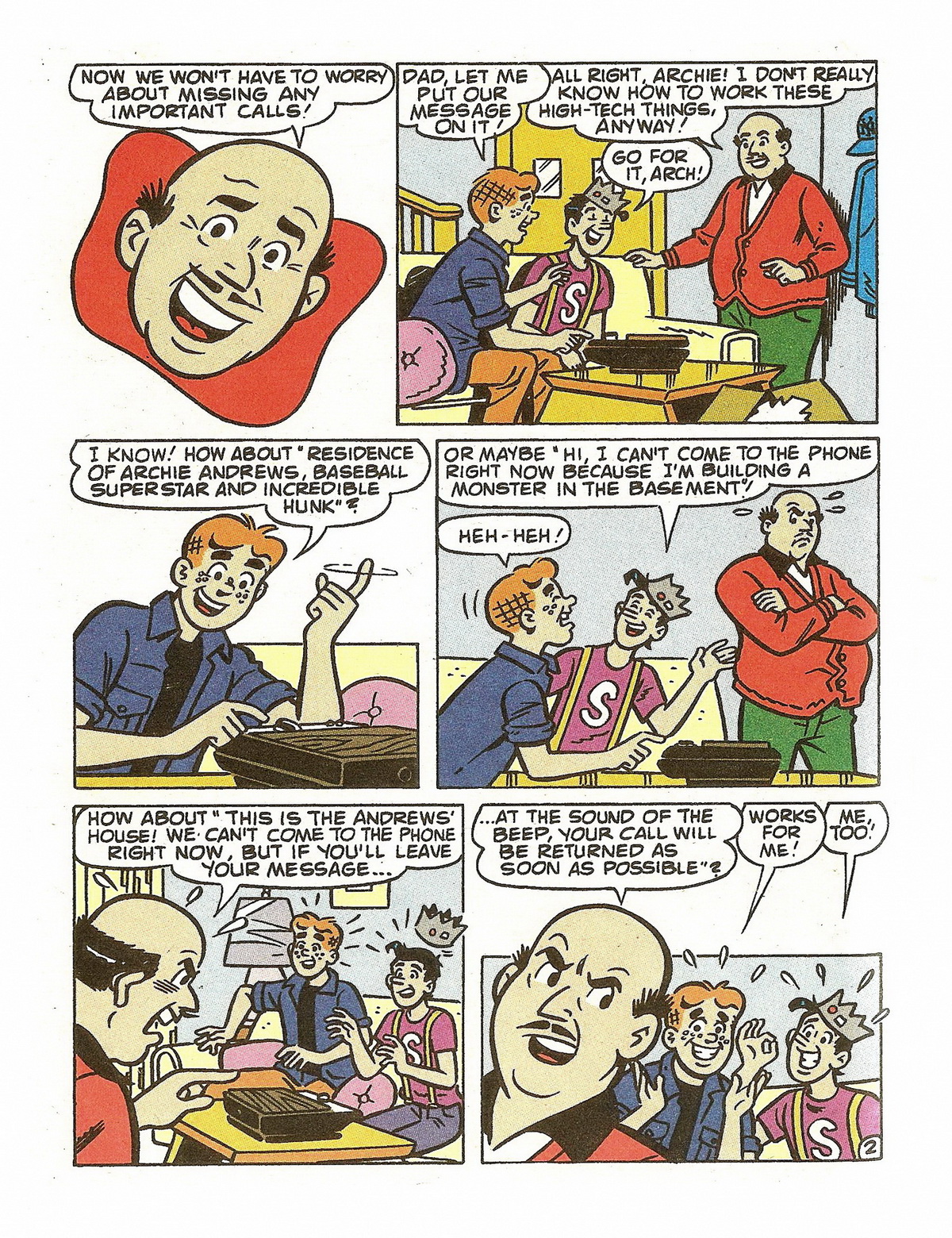 Read online Jughead's Double Digest Magazine comic -  Issue #70 - 62