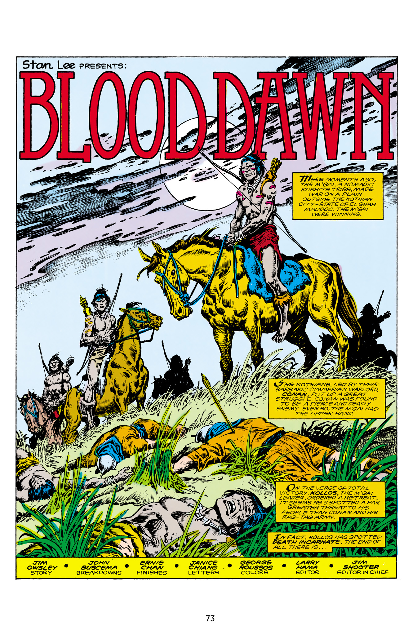 Read online The Chronicles of Conan comic -  Issue # TPB 24 (Part 1) - 74