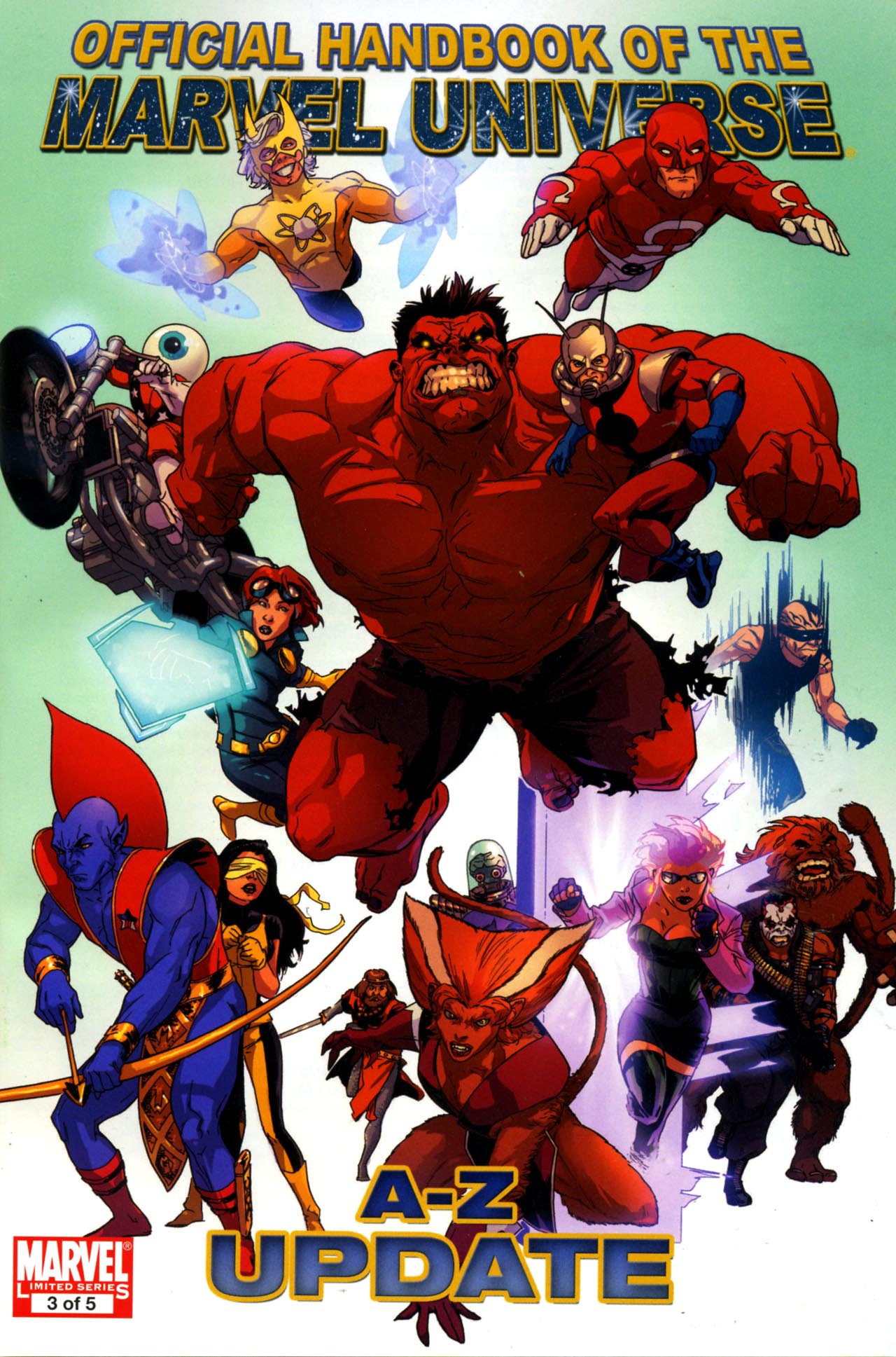 Read online Official Handbook of the Marvel Universe A To Z Update comic -  Issue #3 - 1